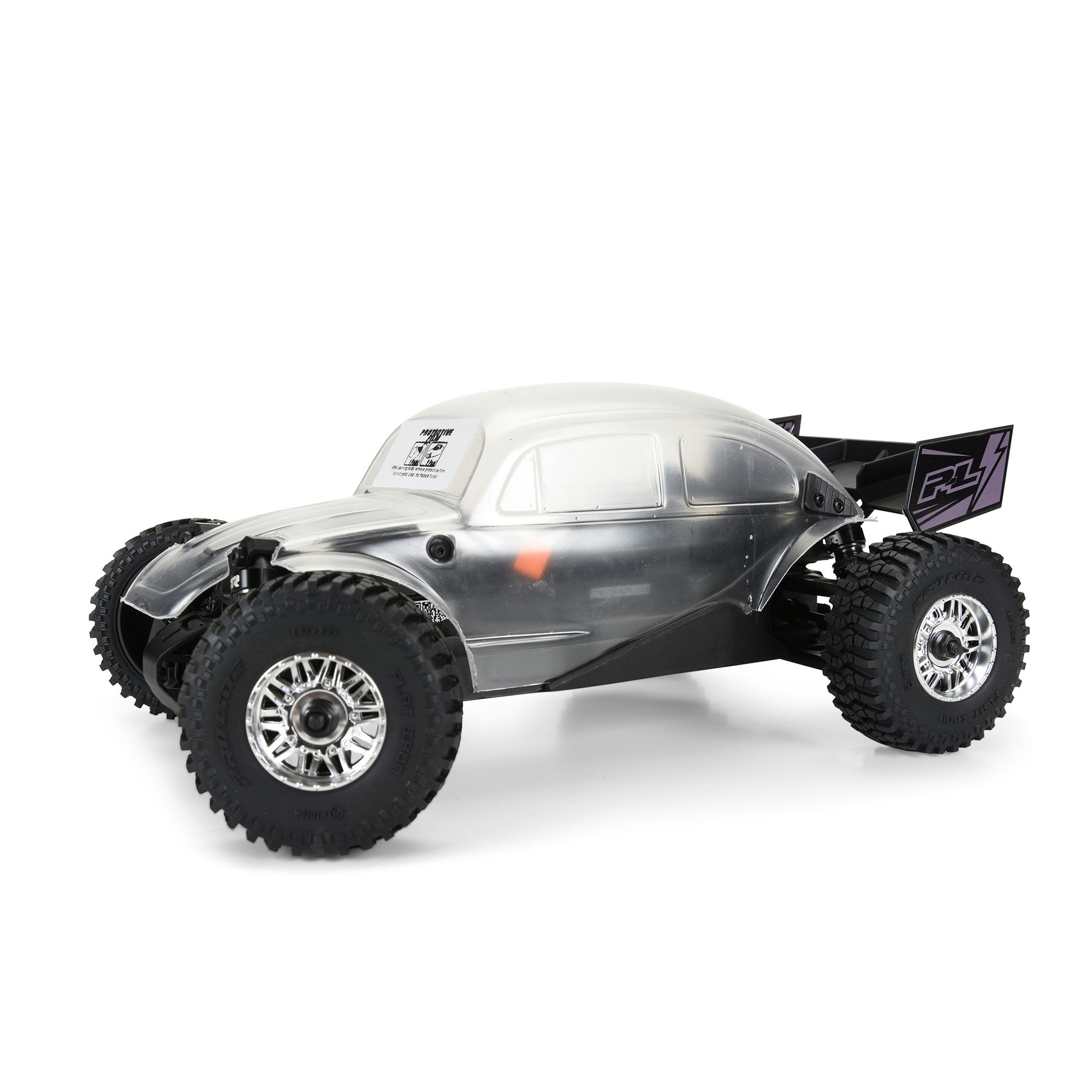 Pro-Line Racing Class 1 VW Bug Clear Race Body Conversion Kit for ARRMA TYPHON GROM-PRO368000T3