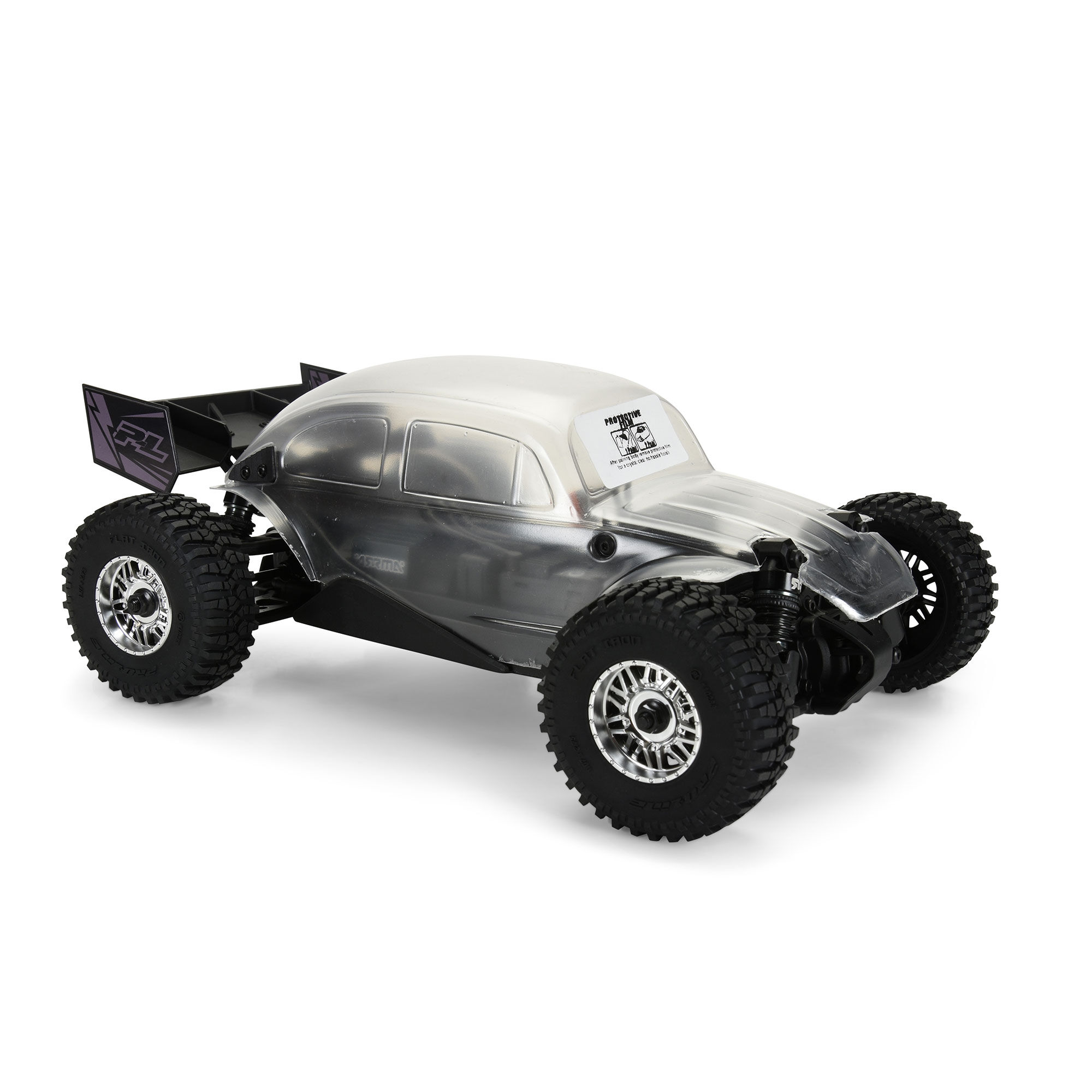 Pro-Line Racing Class 1 VW Bug Clear Race Body Conversion Kit for ARRMA TYPHON GROM-PRO368000T3
