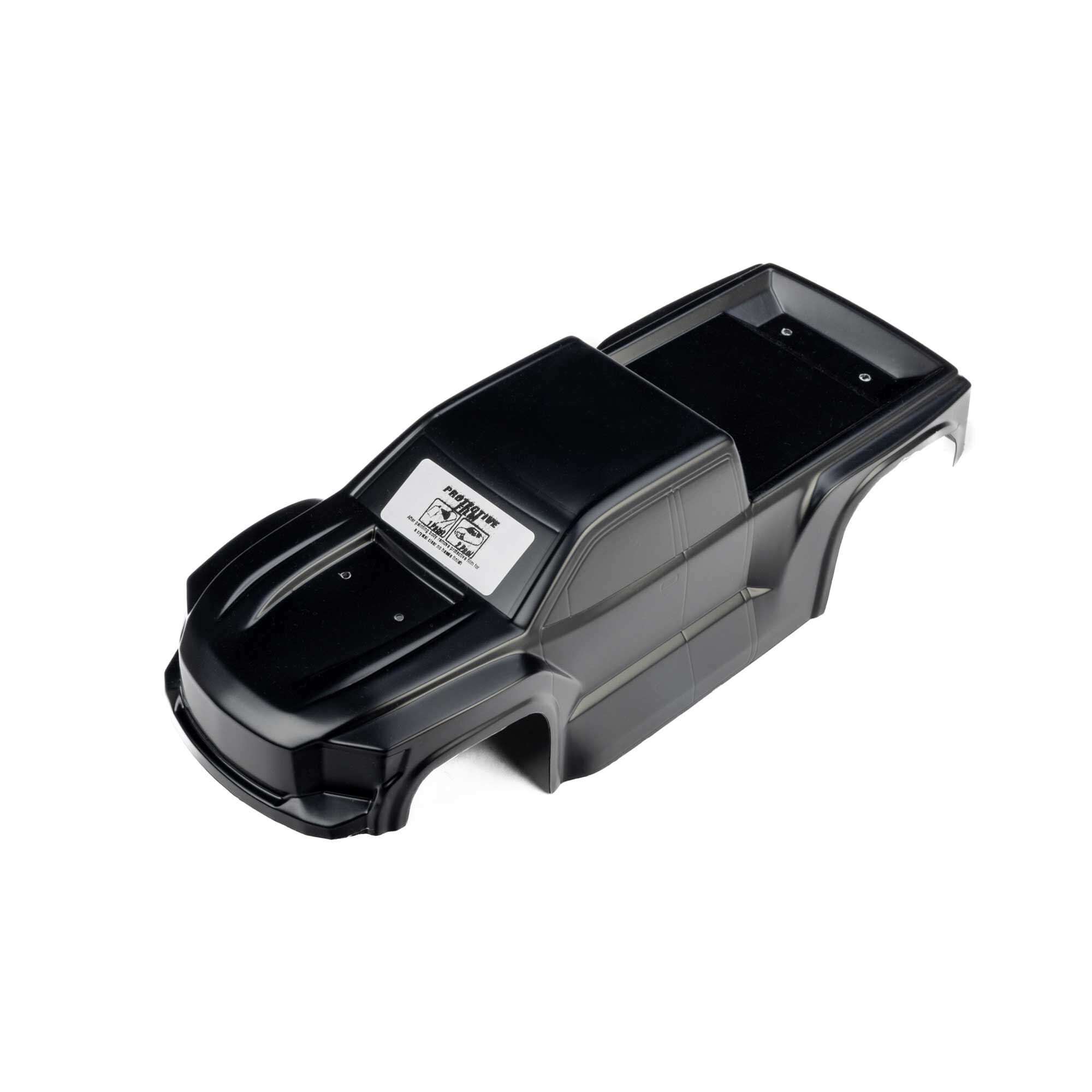 Pro-Line Racing 1/16 Pre-Cut Truck Body Tough Color Black: Traxxas Mini Maxx-PRO368118