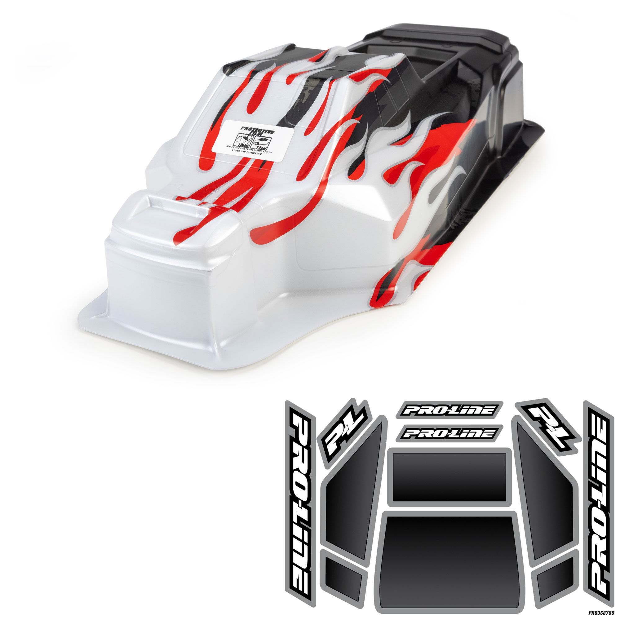 Pro-Line Racing 1:8 Limited Edition Pre-Painted Sector Flame Body: TLR 8IGHT XT/E &Others-PRO368720