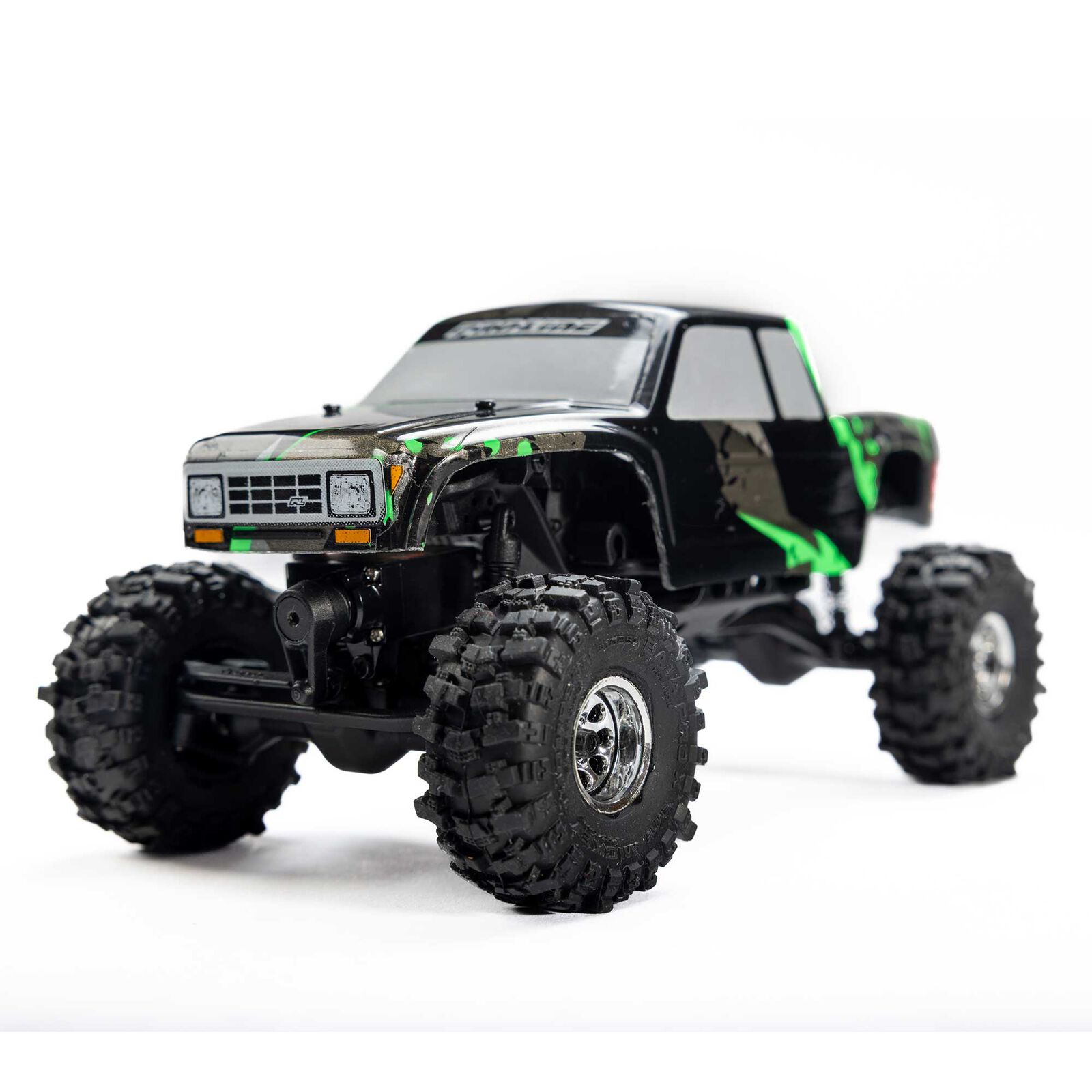 Pro-Line Racing Limited Edition 1/30 Pre-Cut/Pre-Painted Coyote High Performance (TBD) Green Tear Body: Axial SCX30-PRO369420