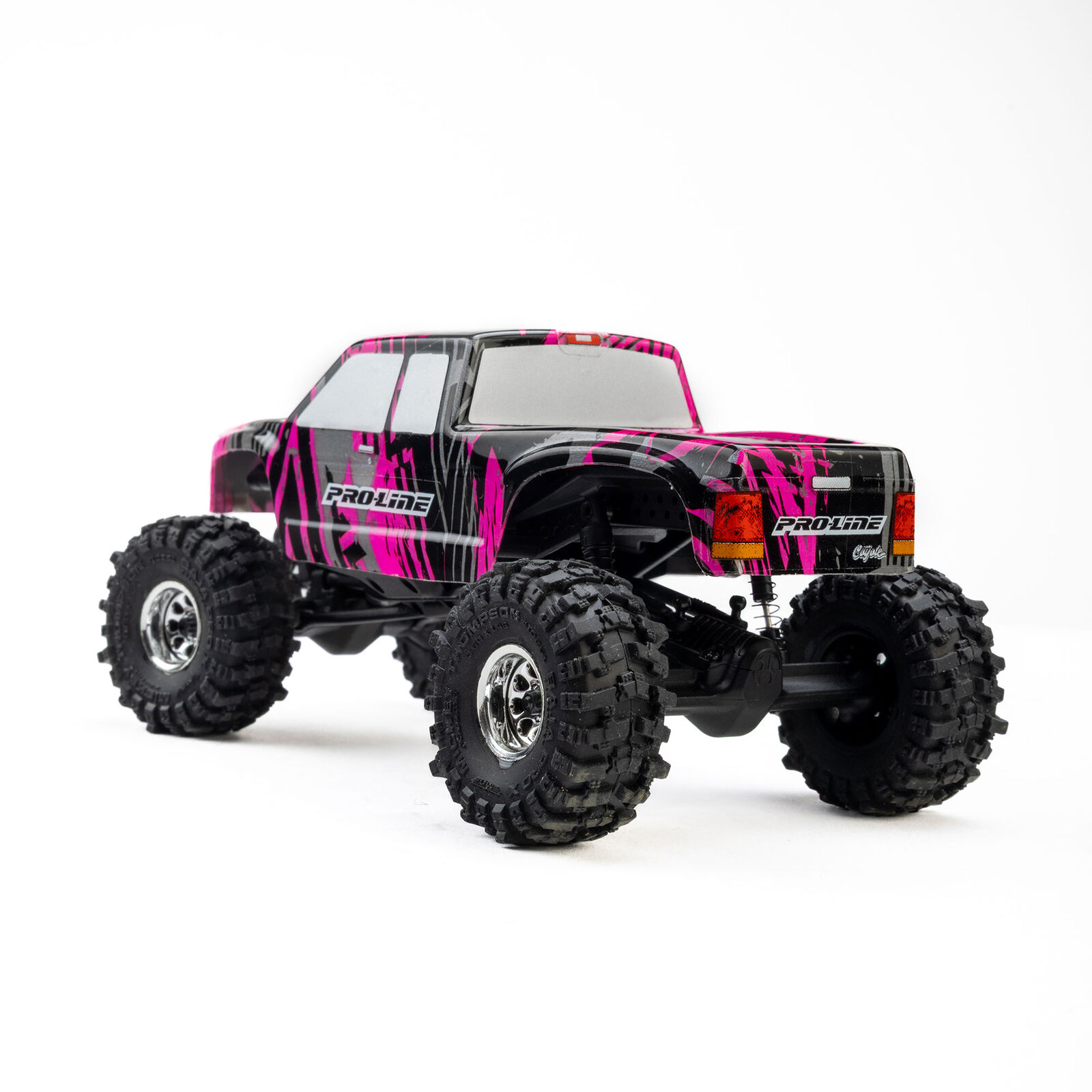 Pro-Line Racing Limited Edition Pre-Cut/Pre-Painted Coyote High Performance Pink Fury Body: Axial SCX30-PRO369422