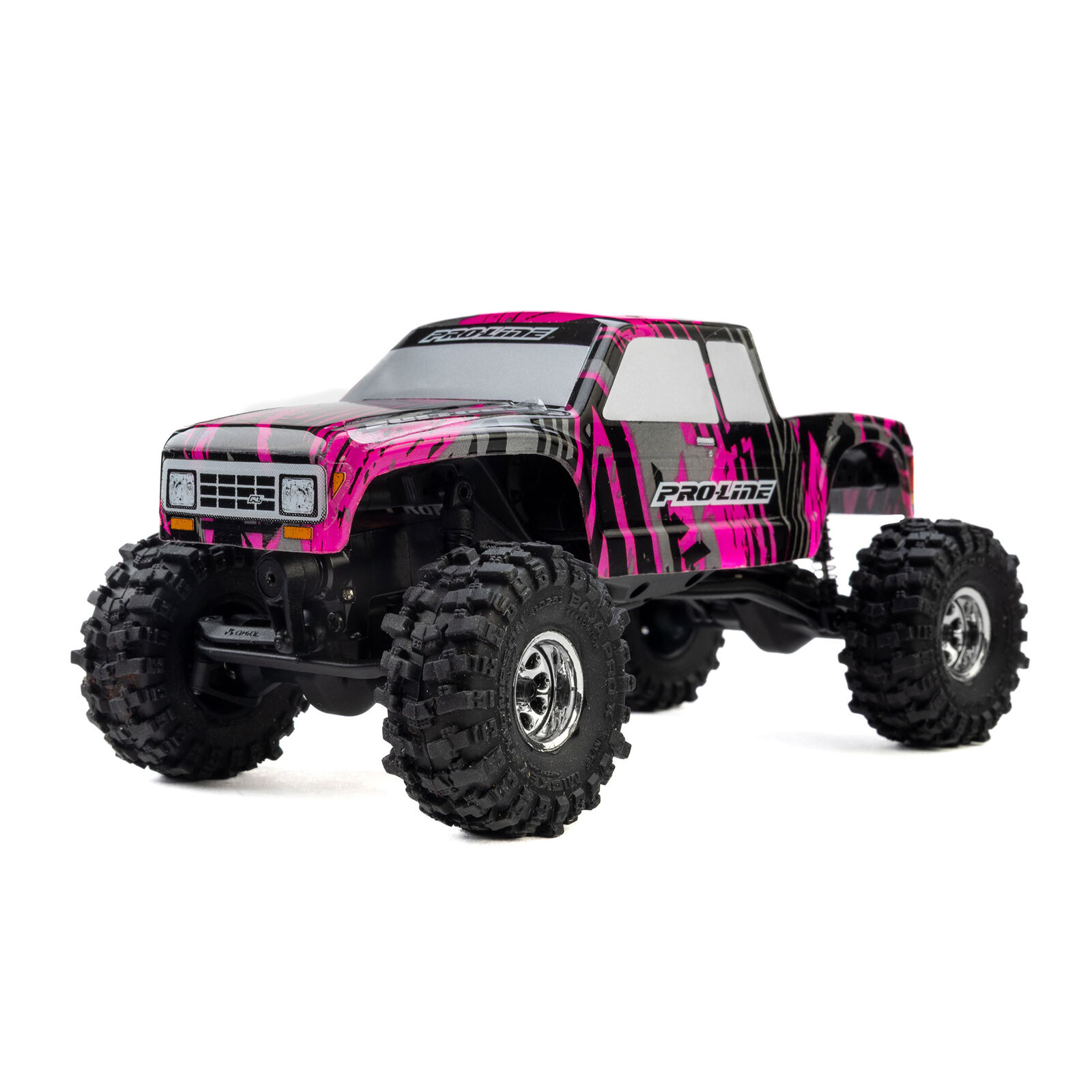 Pro-Line Racing Limited Edition Pre-Cut/Pre-Painted Coyote High Performance Pink Fury Body: Axial SCX30-PRO369422