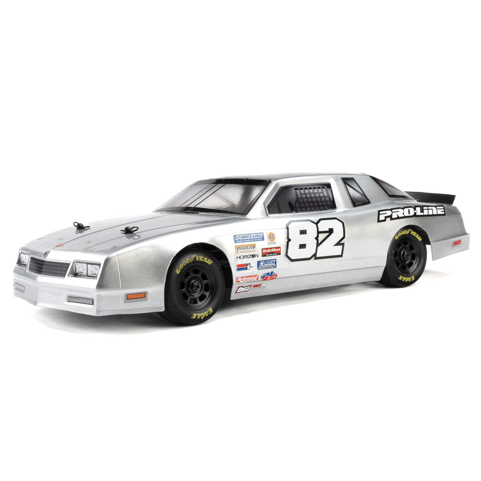 Pro-Line Racing 1:12 Pre-Cut 1986 Chevy Monte Carlo Clear Body: Losi NASCAR® Race Car-PRO370817