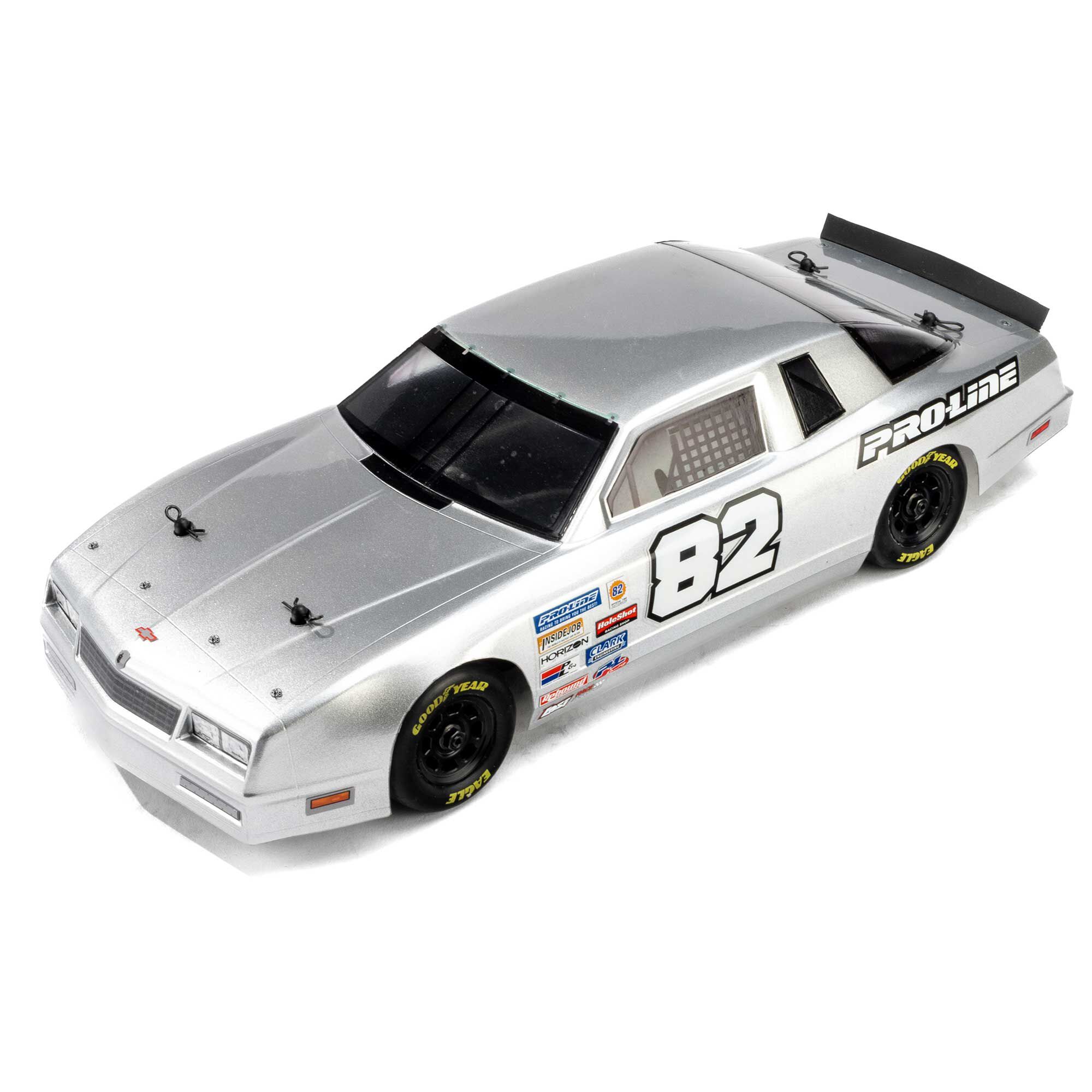 Pro-Line Racing 1:12 Pre-Cut 1986 Chevy Monte Carlo Clear Body: Losi NASCAR® Race Car-PRO370817