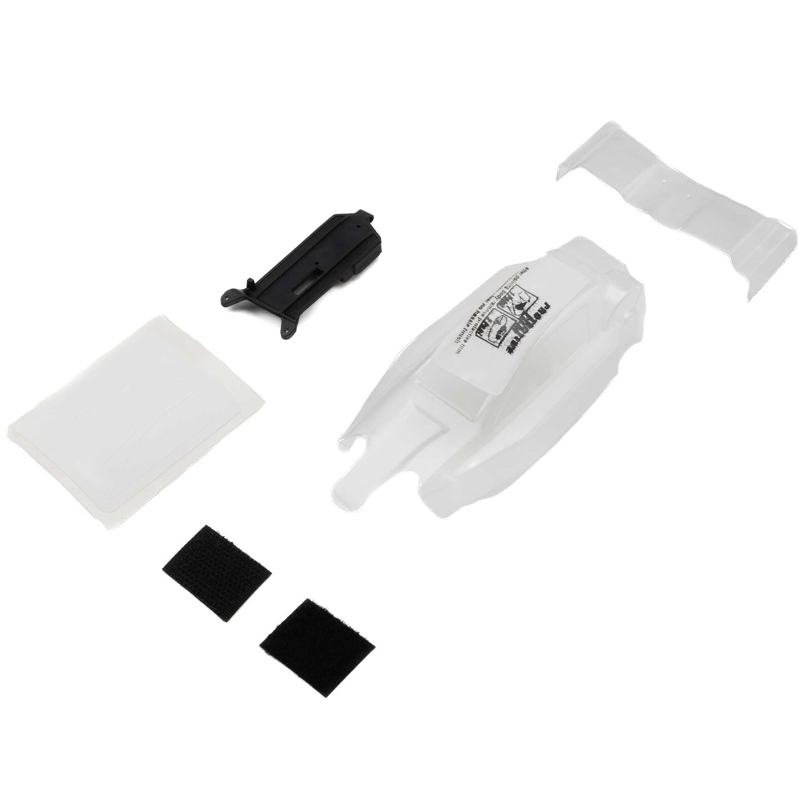 Pro-Line Racing 1/24 Pre-Cut Crowd Pleazer Clear Body with ESC Relocator: Losi Micro-B-PRO371517