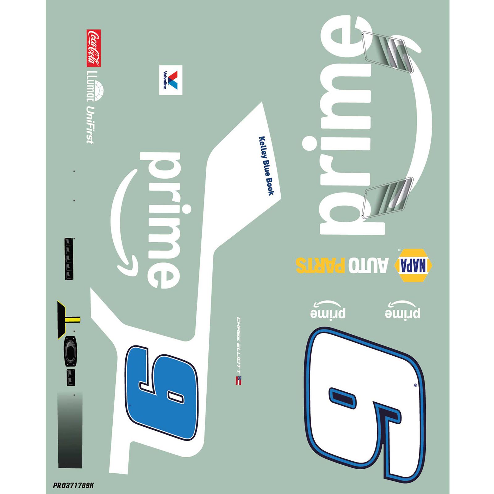 Pro-Line Racing Limited Edition 1/12 Chase Elliott #9 Amazon Prime 2025 Body: NASCAR GROM-PRO371721