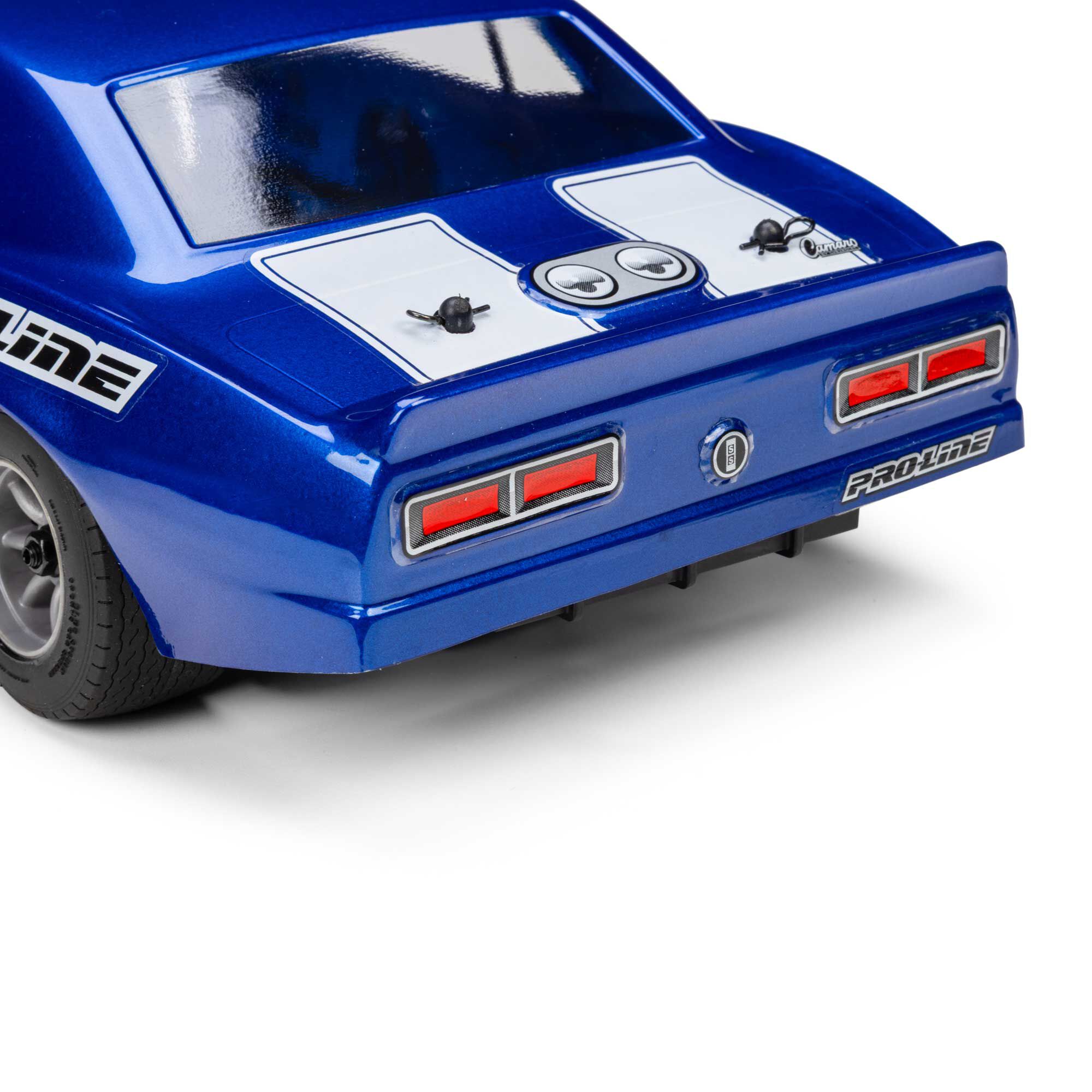 Pro-Line Racing 1:12 Pre-Cut 1968 Chevy Camaro Clear VTA Body: Losi NASCAR® Race Car-PRO372717