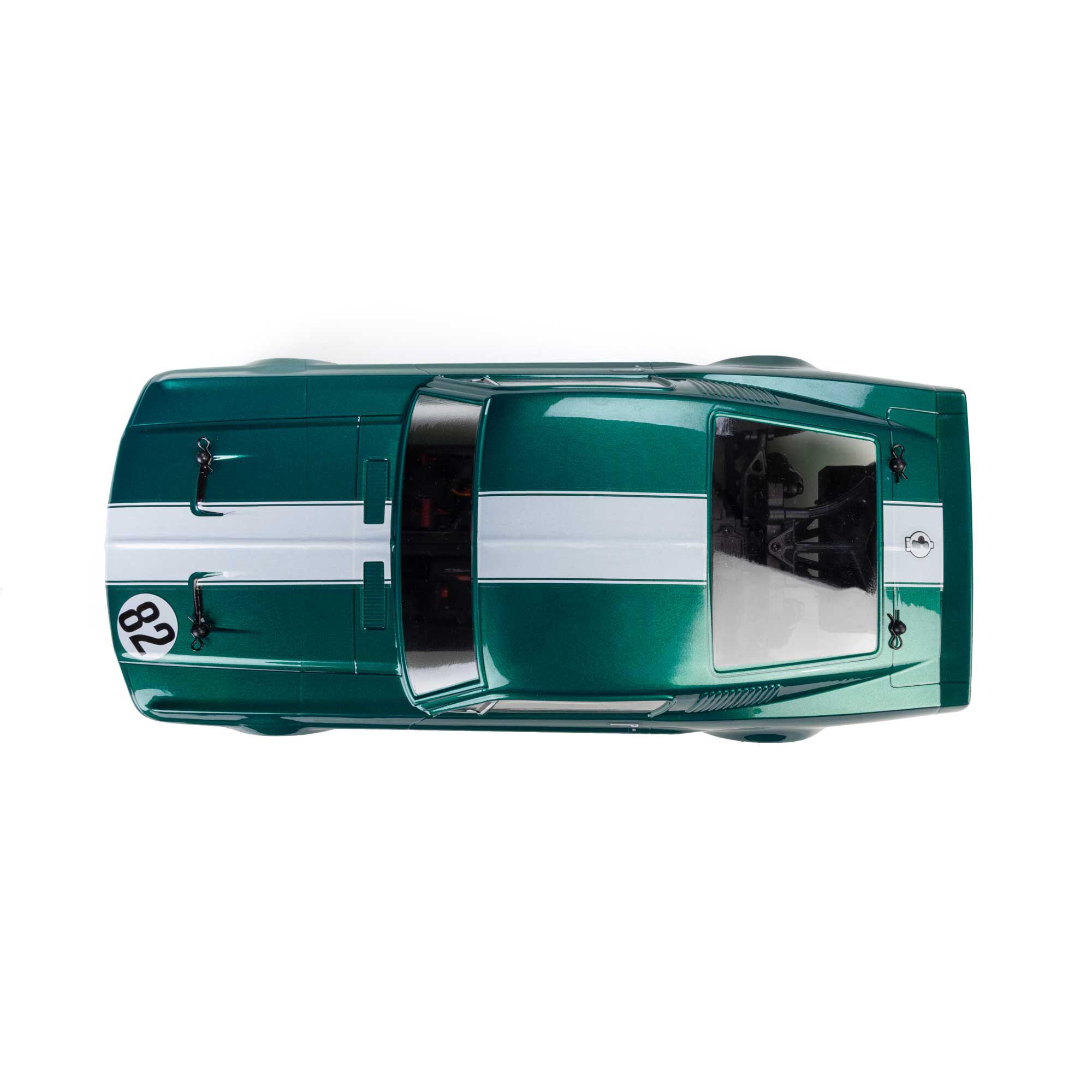 Pro-Line Racing 1:12 Pre-Cut 1968 Ford Mustang Clear VTA Body: Losi NASCAR® Race Car-PRO372817