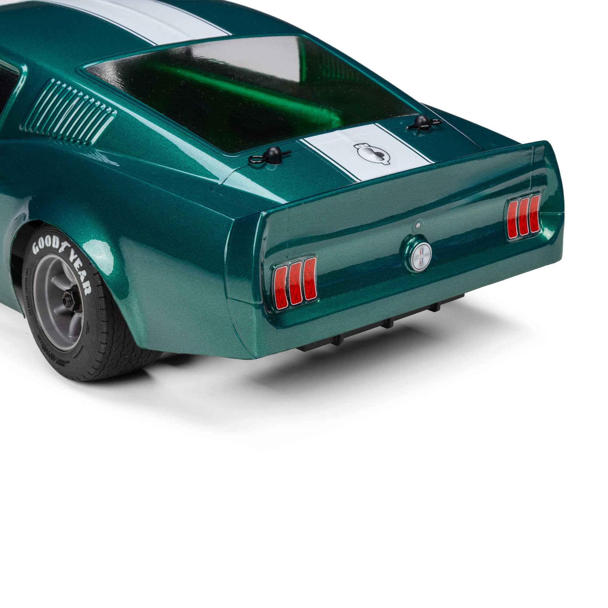 Pro-Line Racing 1:12 Pre-Cut 1968 Ford Mustang Clear VTA Body: Losi NASCAR® Race Car-PRO372817