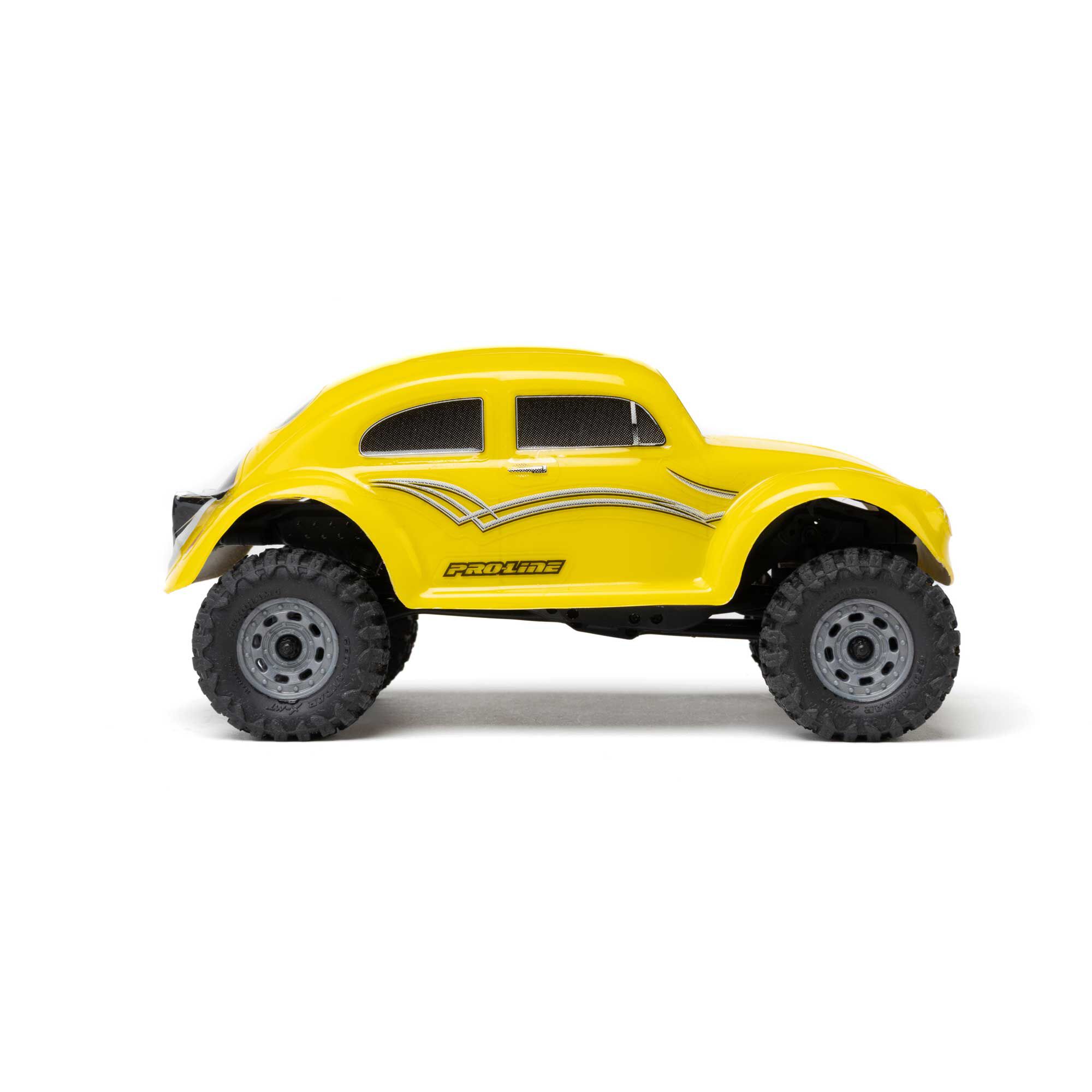 Pro-Line Racing 1/30 Pre-Cut Volkswagen Bug Body, Yellow: Axial SCX30-PRO373320
