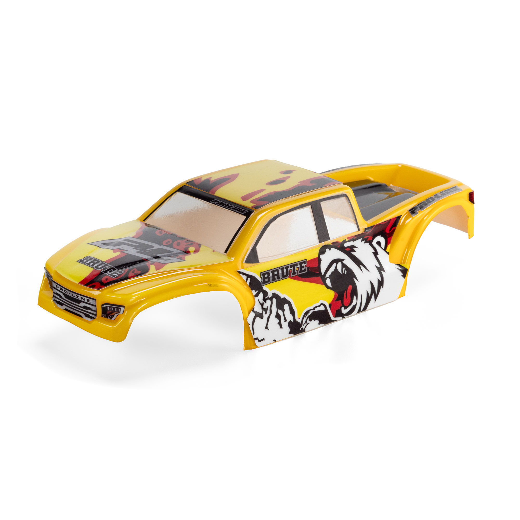 Pro-Line Racing 1:30 Pre-Cut Brute Body, Clear: Axial SCX30-PRO375217