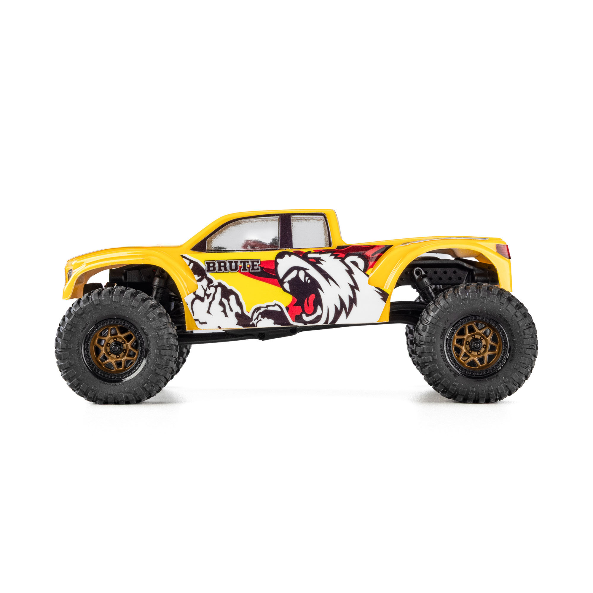 Pro-Line Racing 1:30 Pre-Cut Brute Body, Clear: Axial SCX30-PRO375217