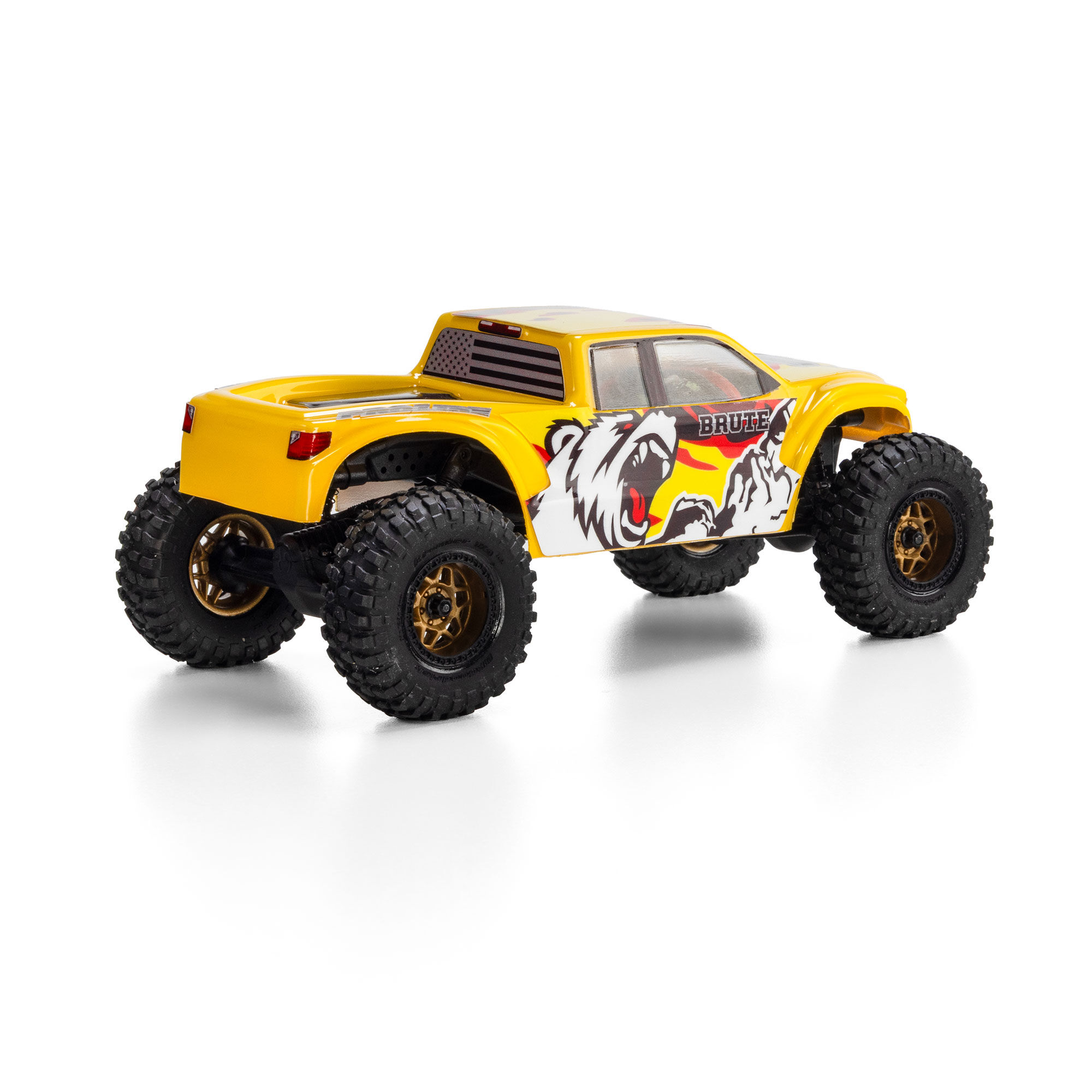 Pro-Line Racing 1:30 Pre-Cut Brute Body, Clear: Axial SCX30-PRO375217