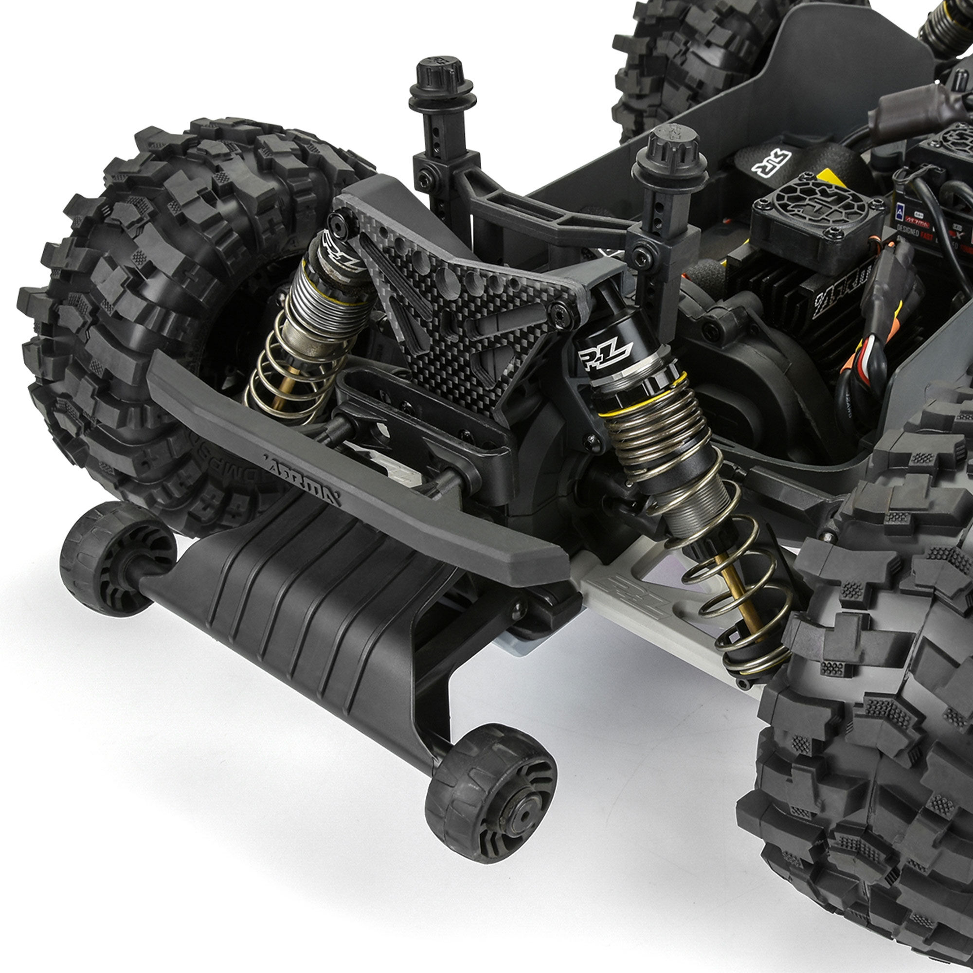 Pro-Line Racing 1:10 Carbon Fiber Rear Shock Tower Brace: ARRMA (3S & MEGA)-PRO639400
