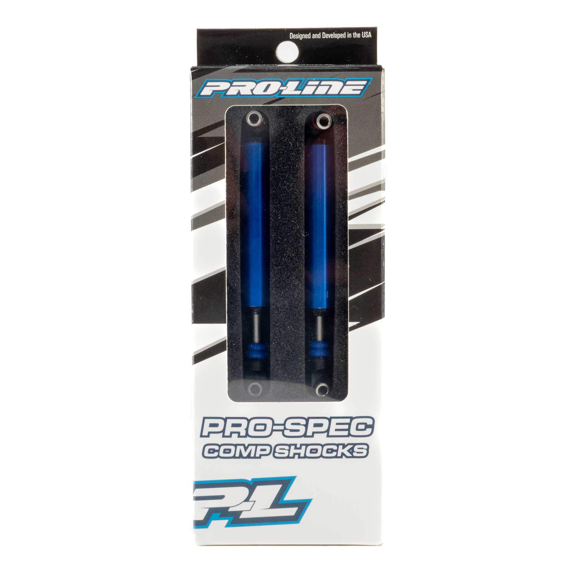 Pro-Line Racing 1:10 Pro-Comp Front/Rear (97mm) Scaler Shocks, Blue (2): Rock Crawlers