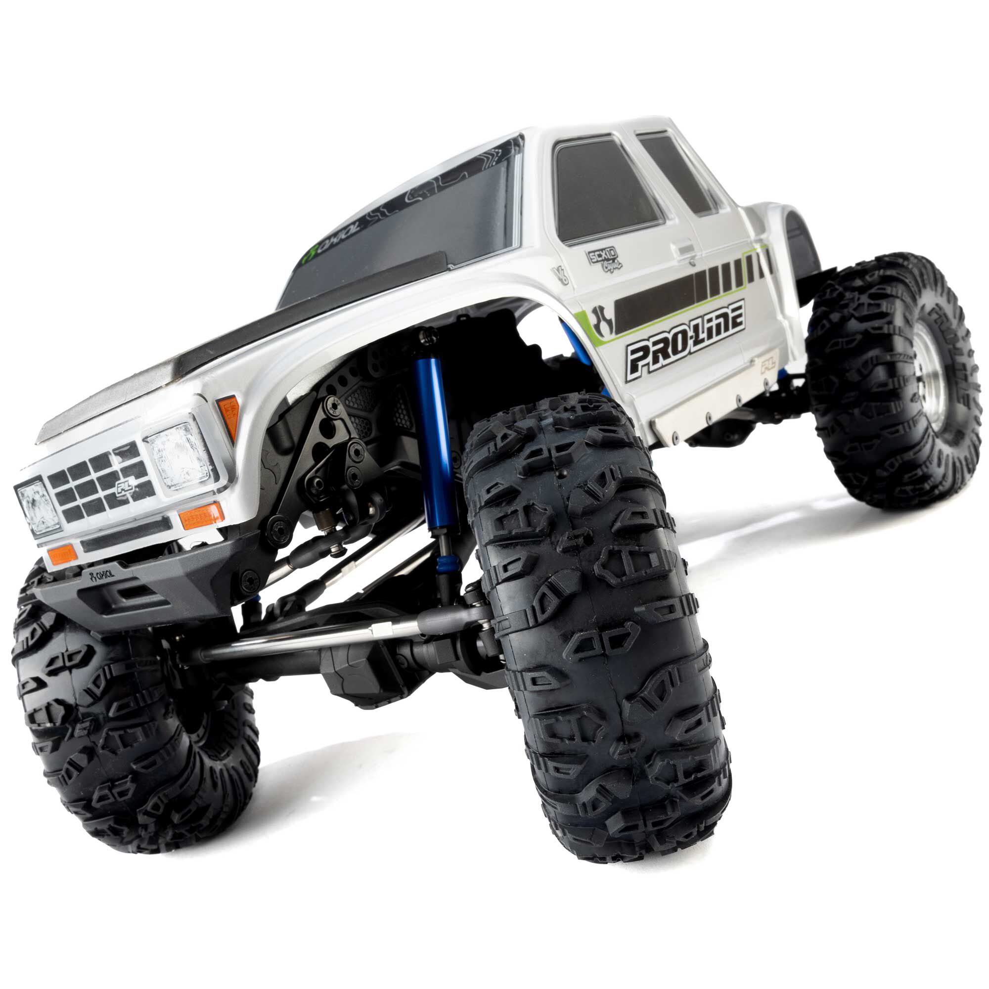 Pro-Line Racing 1:10 Pro-Comp Front/Rear (97mm) Scaler Shocks, Blue (2): Rock Crawlers