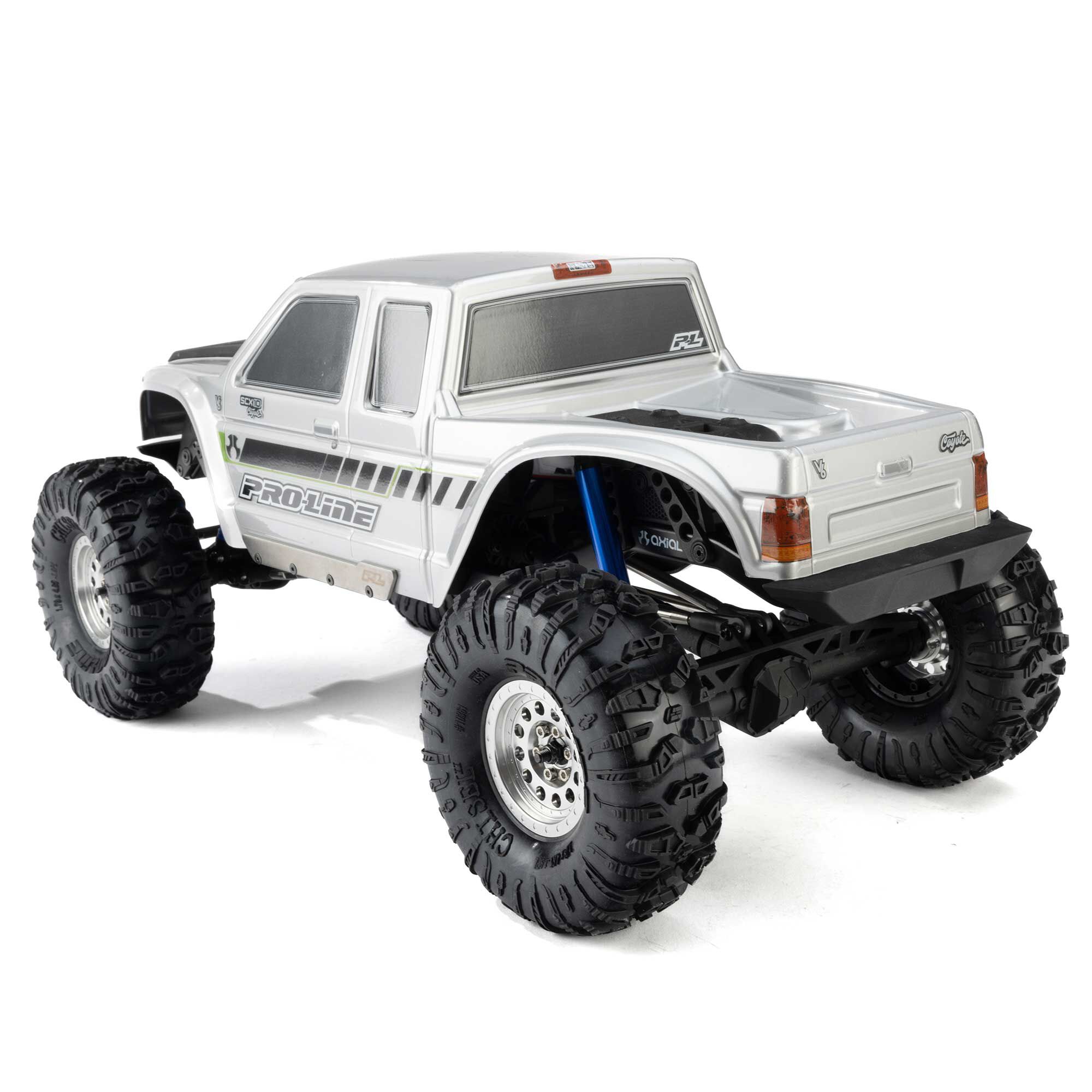 Pro-Line Racing 1:10 Pro-Comp Front/Rear (97mm) Scaler Shocks, Blue (2): Rock Crawlers