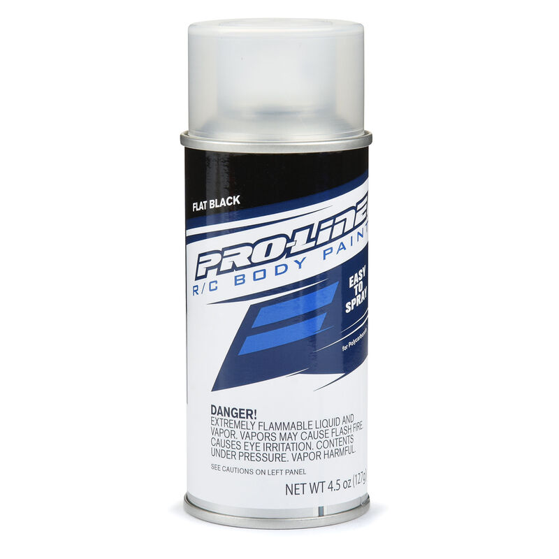 Pro-Line Racing Pro-Line RC Body Spray Paint Flat Black-PRO643500