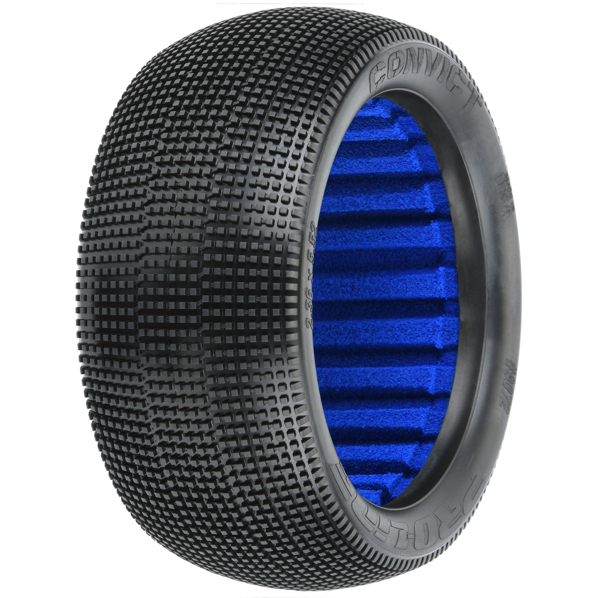 1/8 Convict S4 Front/Rear 4.0" Off-Road Truggy Tires (2)