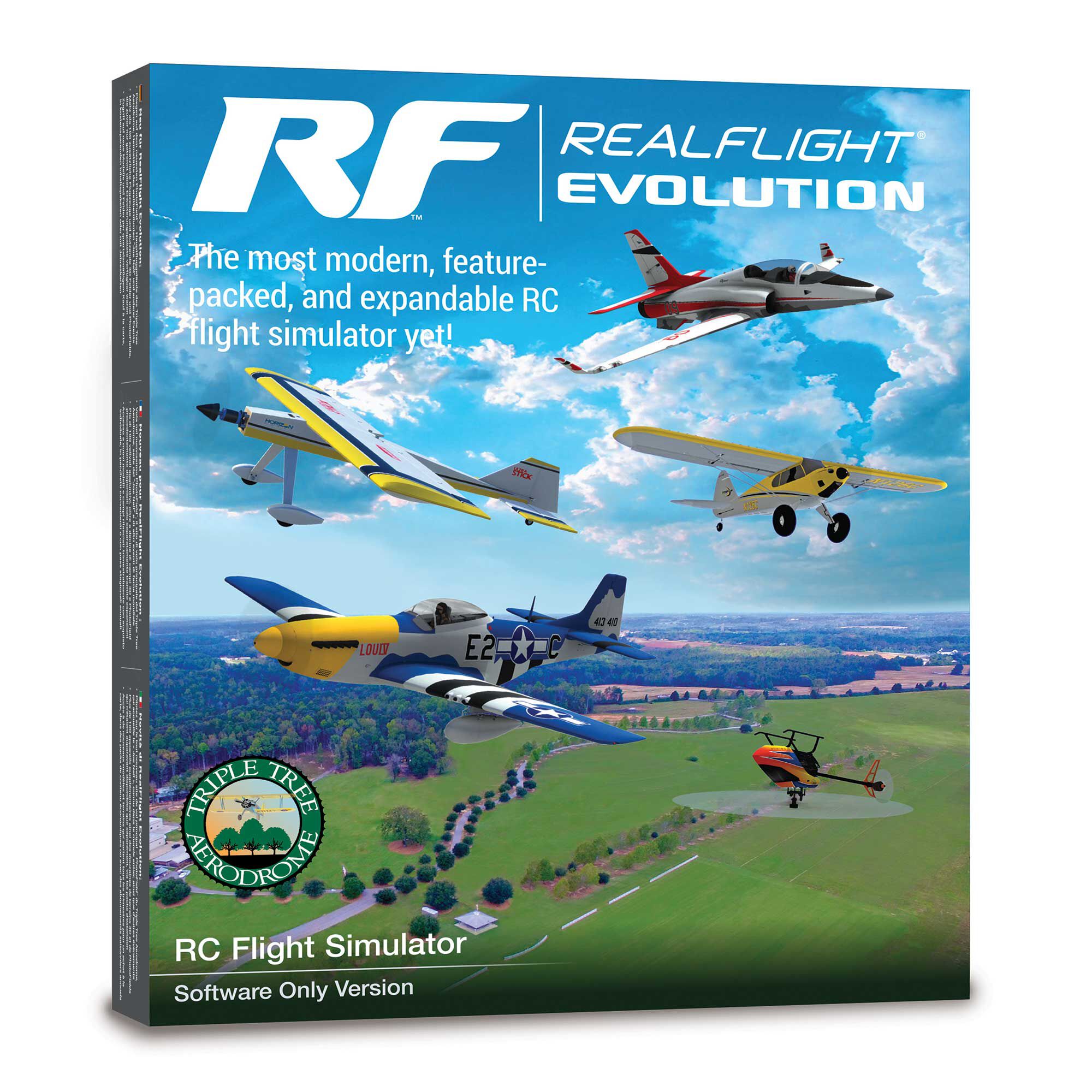 RealFlight Evolution RC Flight Sim Software Only-HOBBY ZONE