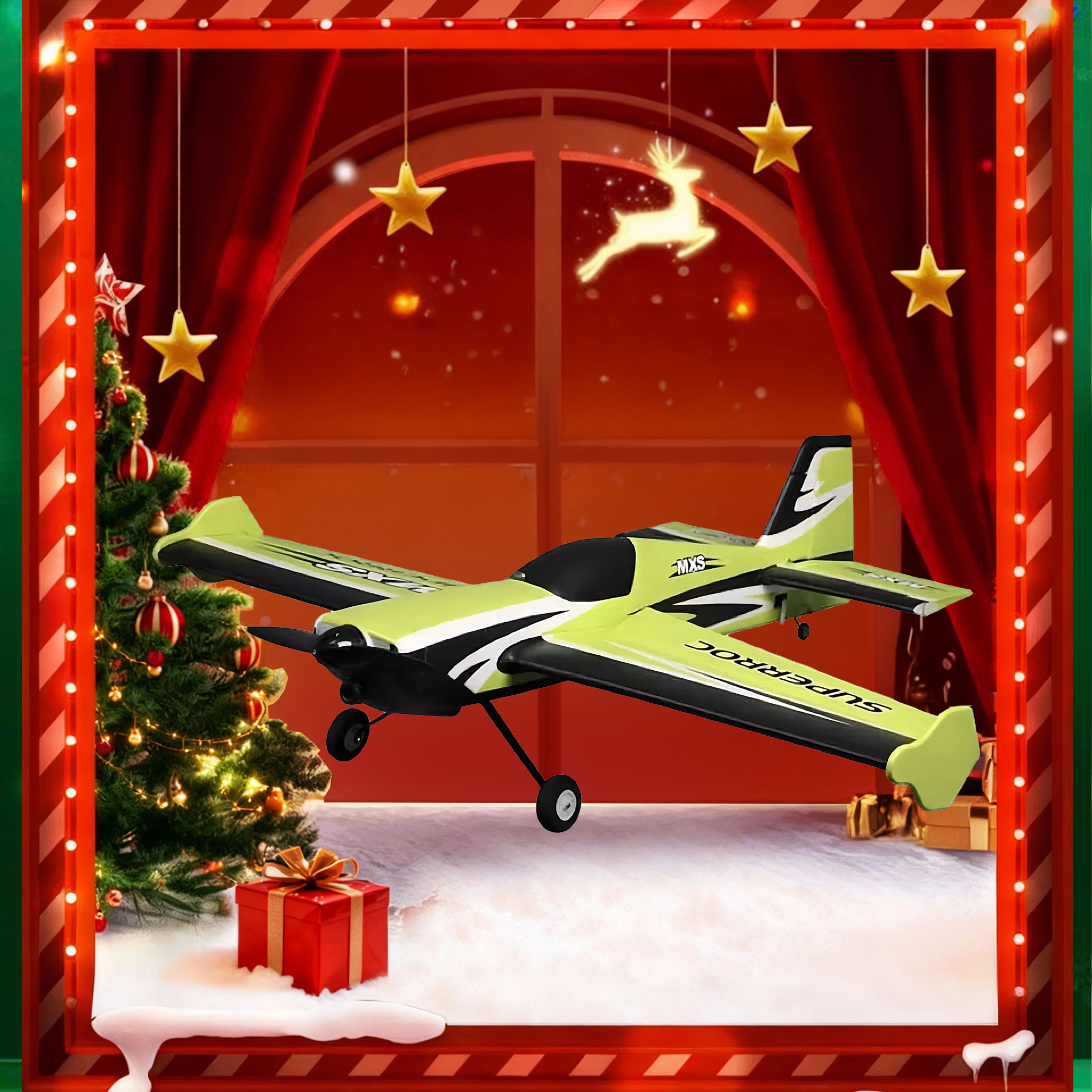 FMS 1100mm MXS V2 PNP Green