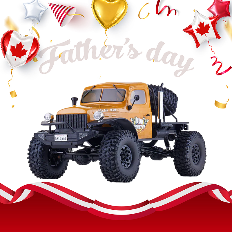ROCHOBBY 1:10 Atlas 4x4 Off-Road Truck RS(Only Shipped to Canada)