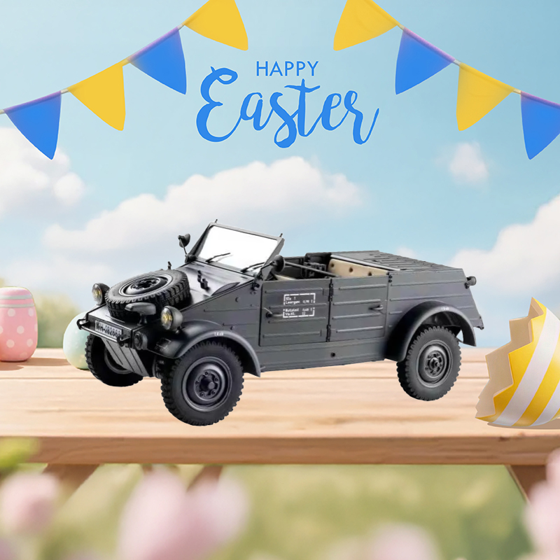 ROCHOBBY Kubelwagen Type82 4WD RTR 1/12th Scale