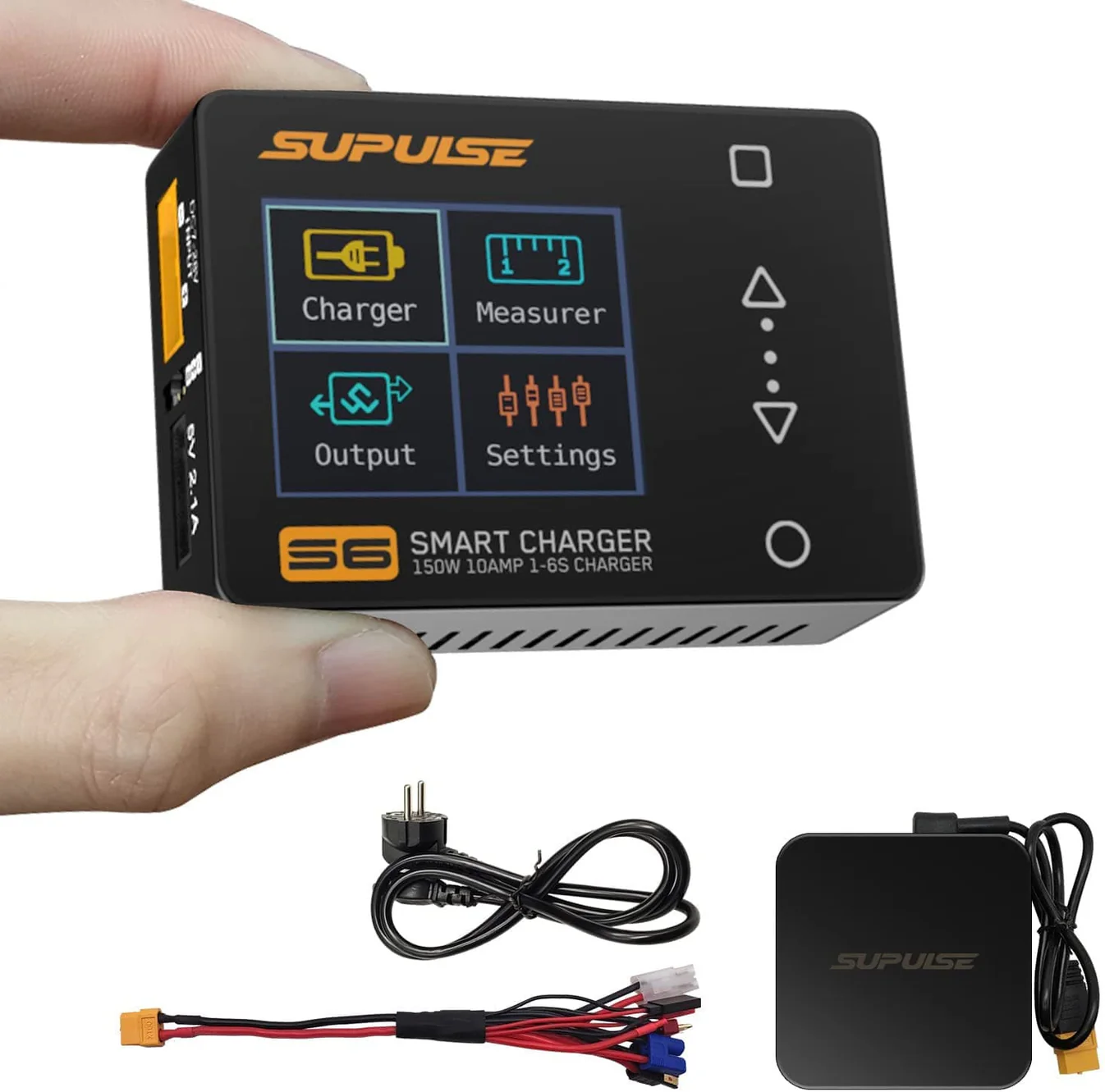  Skip to product information SUPULSE S6 Balance Charger Discharger for 1S-6S LiPo Battery NiMH/NiCD/Li-PO/Li-Fe/Pb