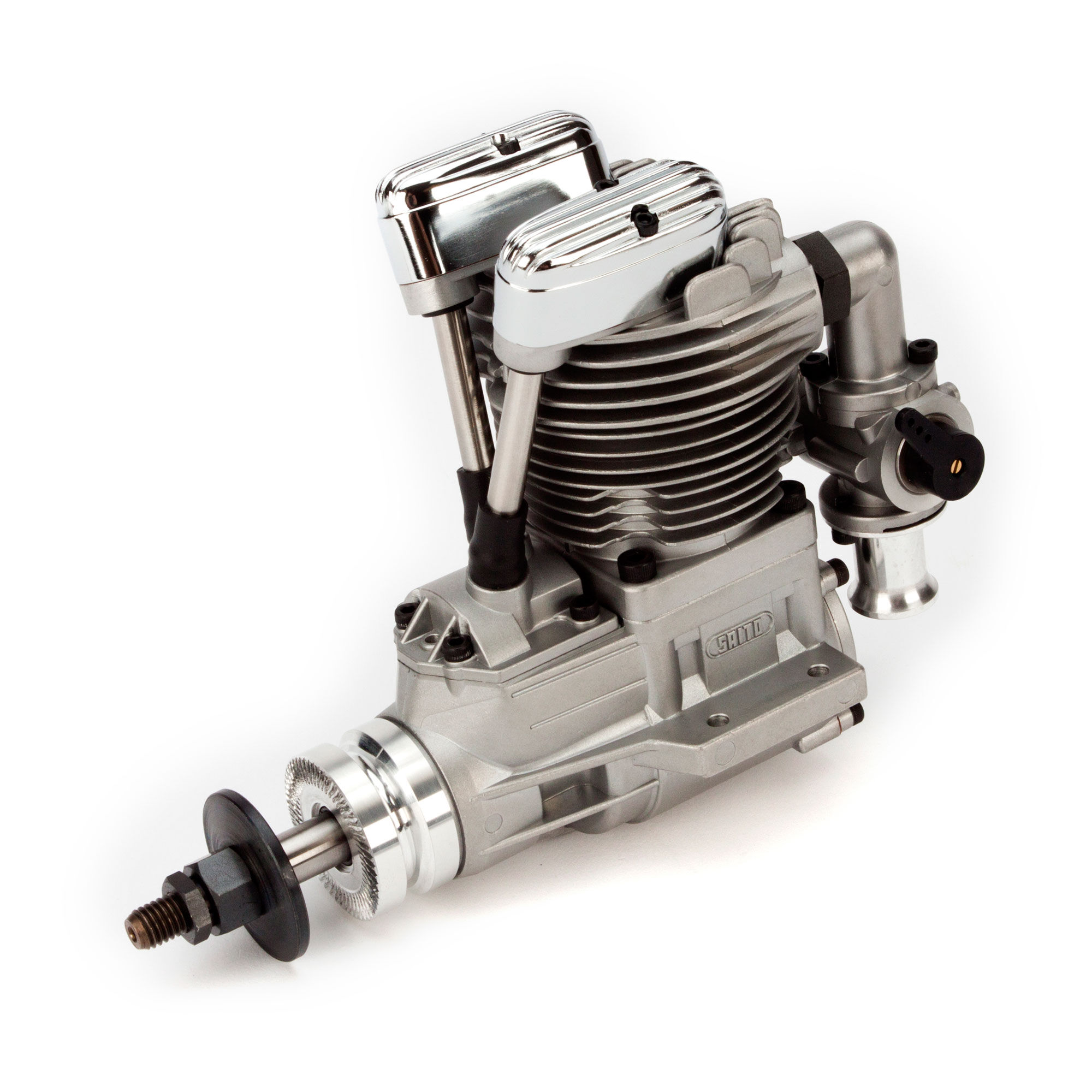 Saito Engines 180B (New Case) AAC w/ Muffler: BK-SAIE180B