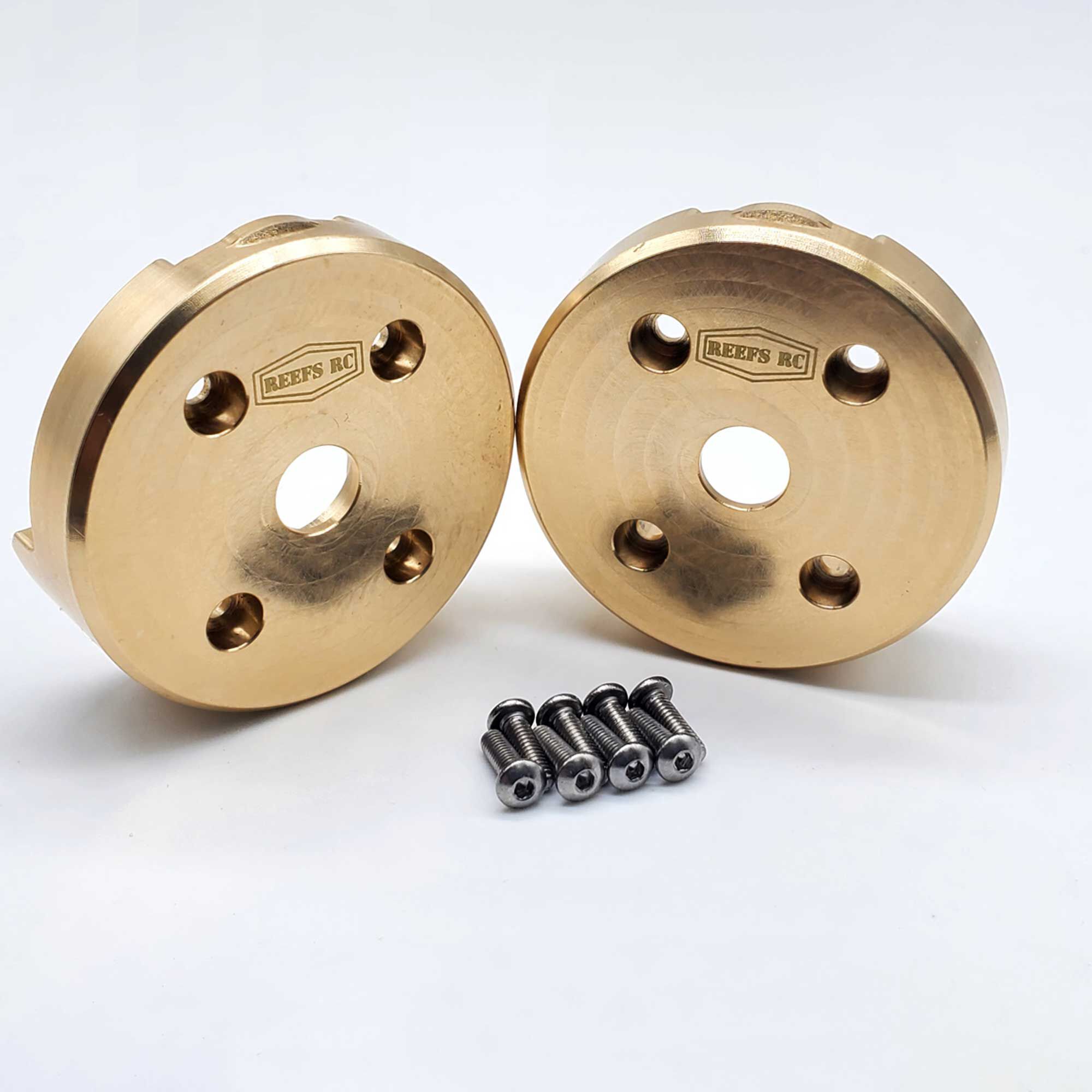 REEFS RC Brass Portal Covers ScxPro / Capra / Scx10.3-SEHREEFS180