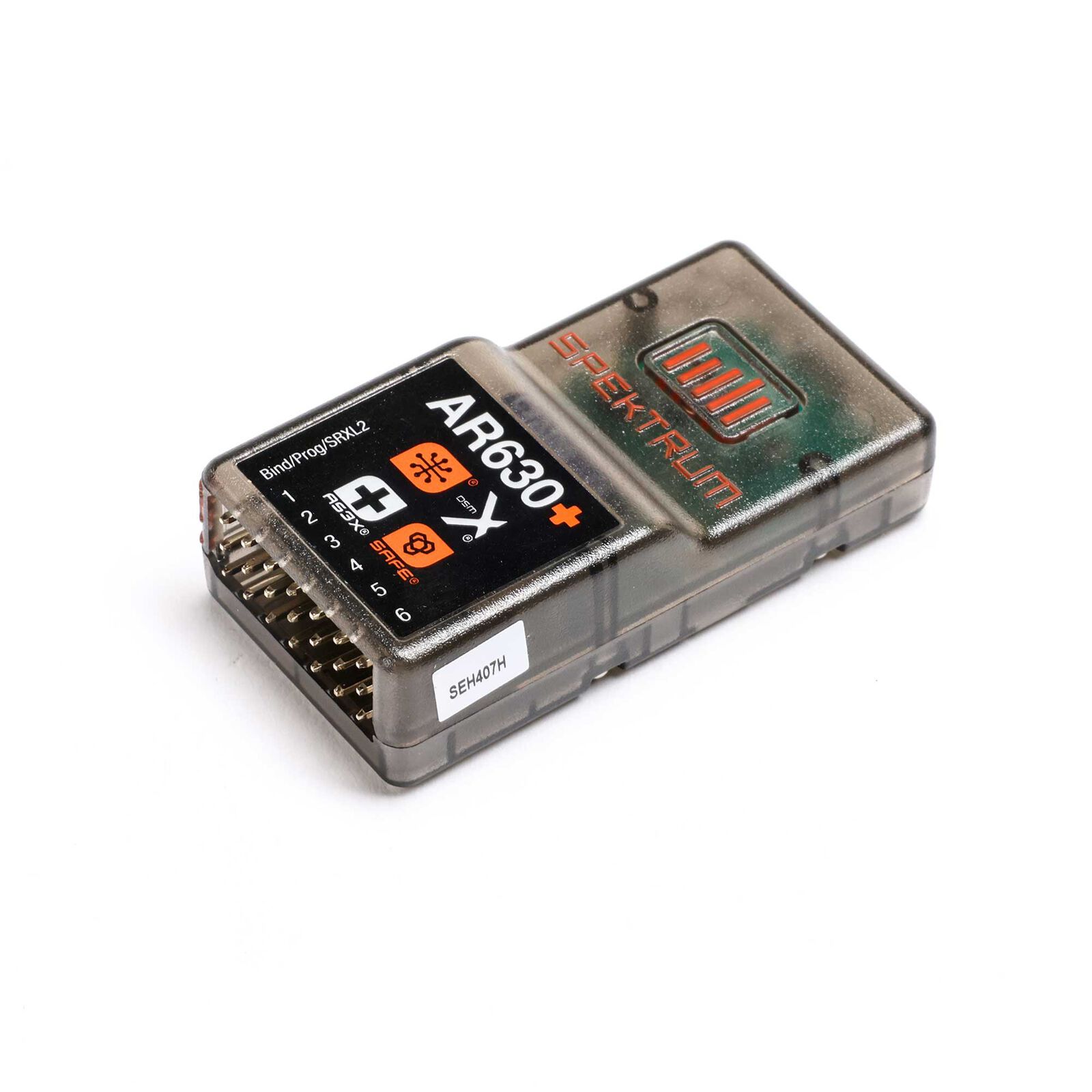 Spektrum AR630+ DSMX 6-Channel AS3X+ & SAFE Receiver-SPM-1030