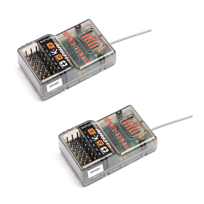Spektrum AR631 6 Channel AS3X & SAFE Receiver-SPM-1031