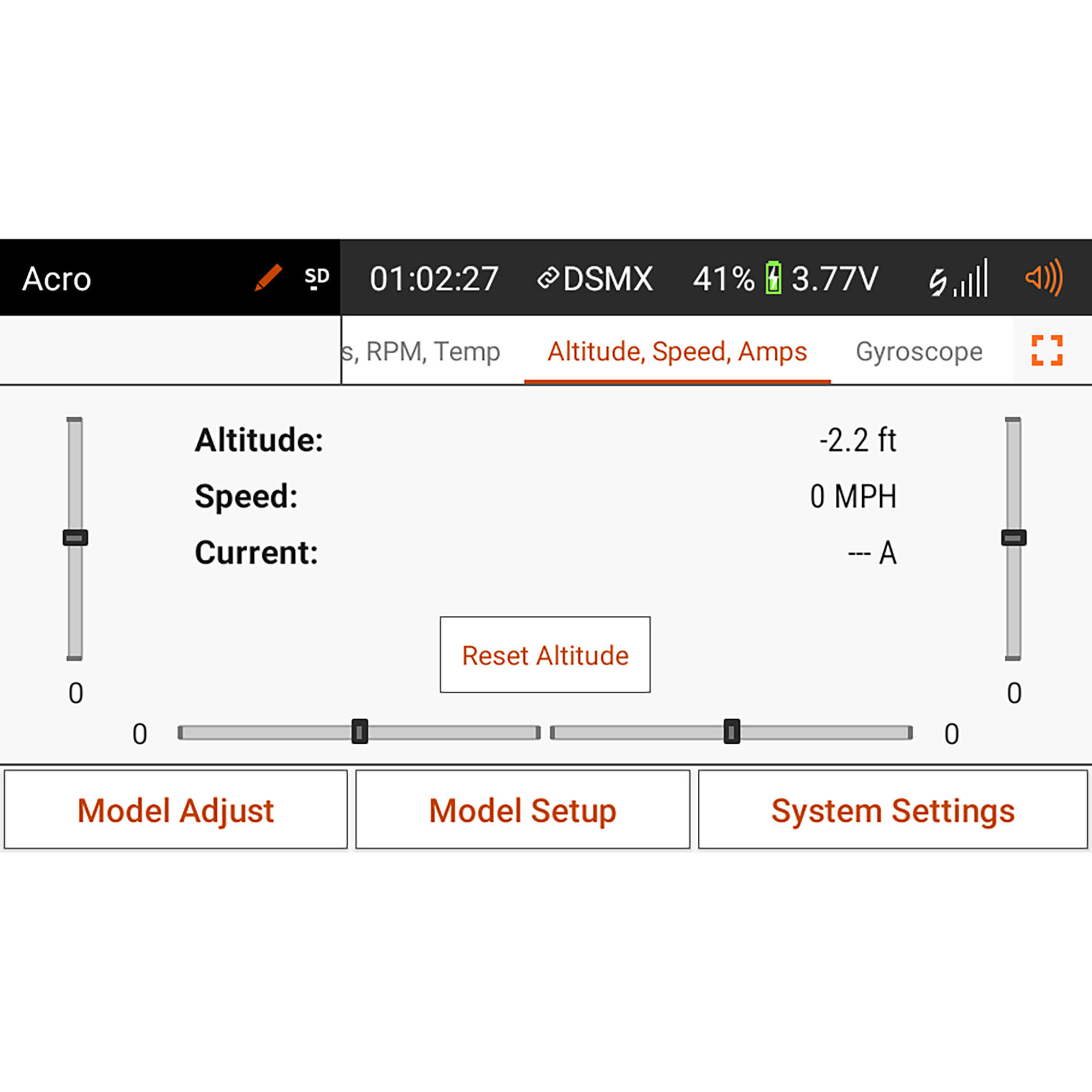 Spektrum Aircraft Telemetry Airspeed Indicator-SPMA9700
