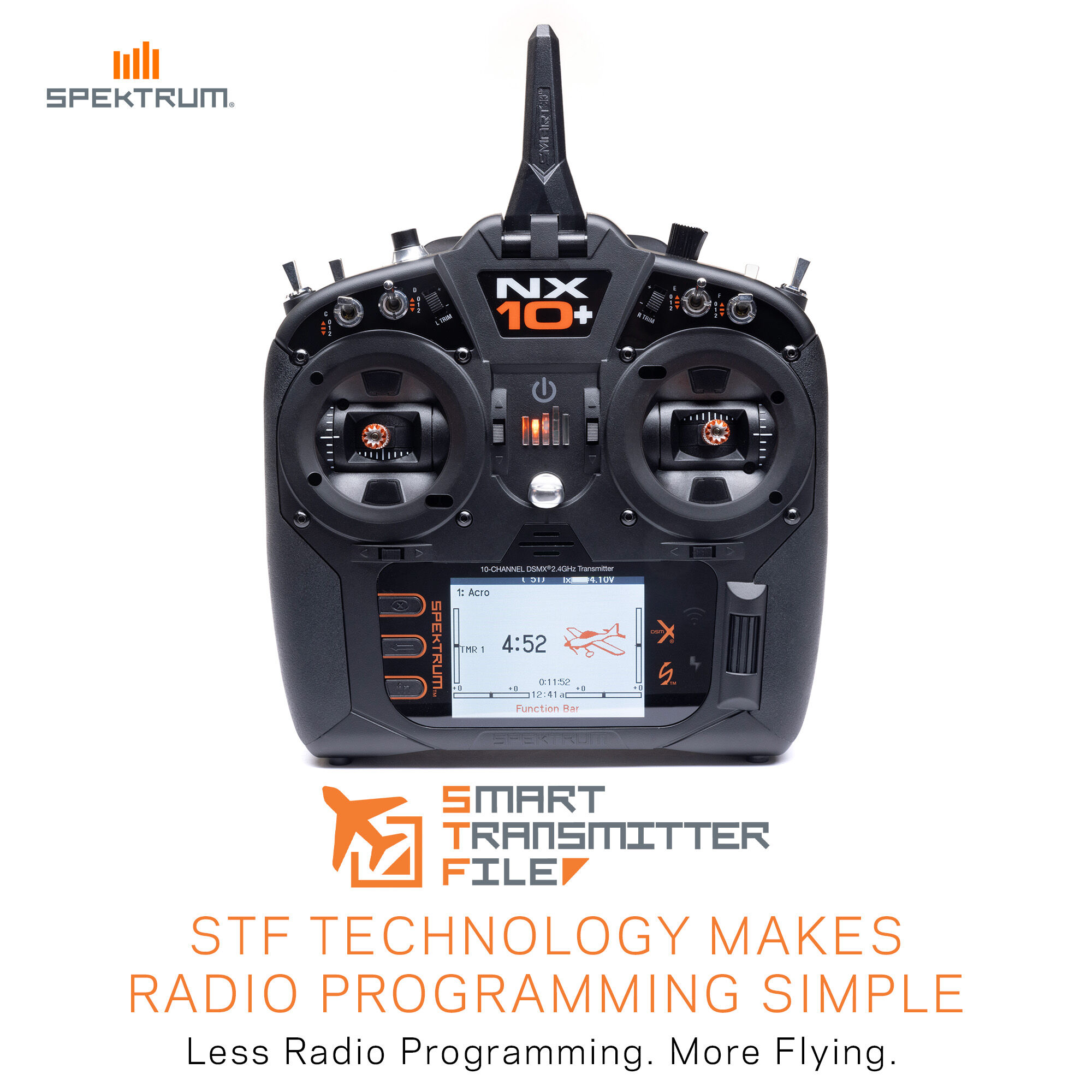 Spektrum NX10+ 20 Channel Transmitter Only-SPMR10120A