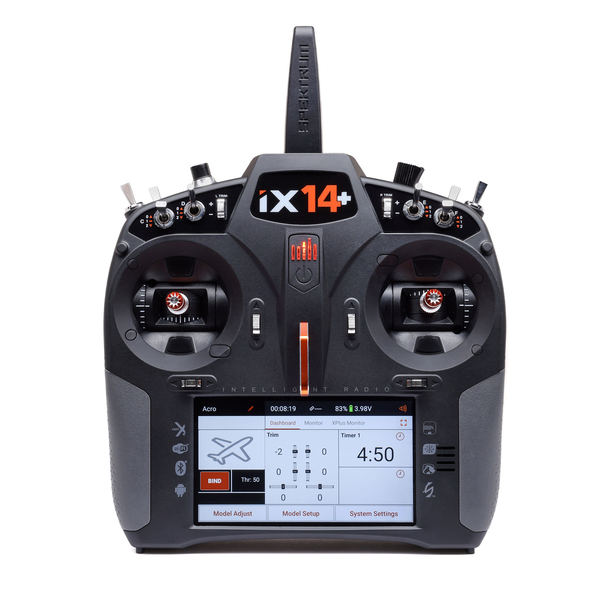 その他 Redman Spektrum iX14+ 20-Channel DSMX Transmitter Only-HBZ-SPMR14010