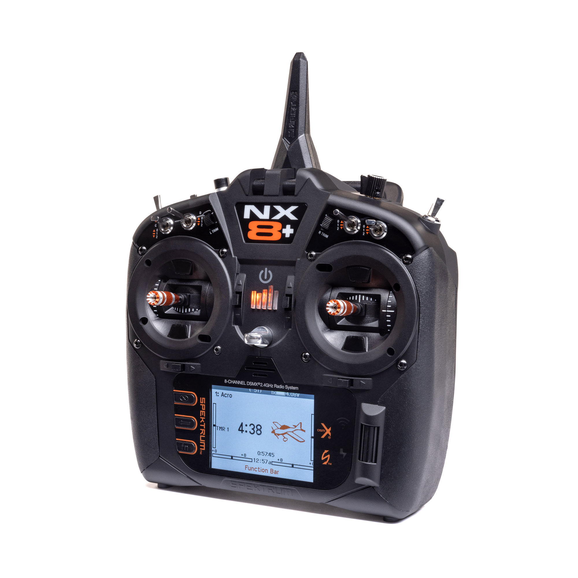 Spektrum NX8+ 20 Channel DSMX Transmitter Only-SPMR8210A