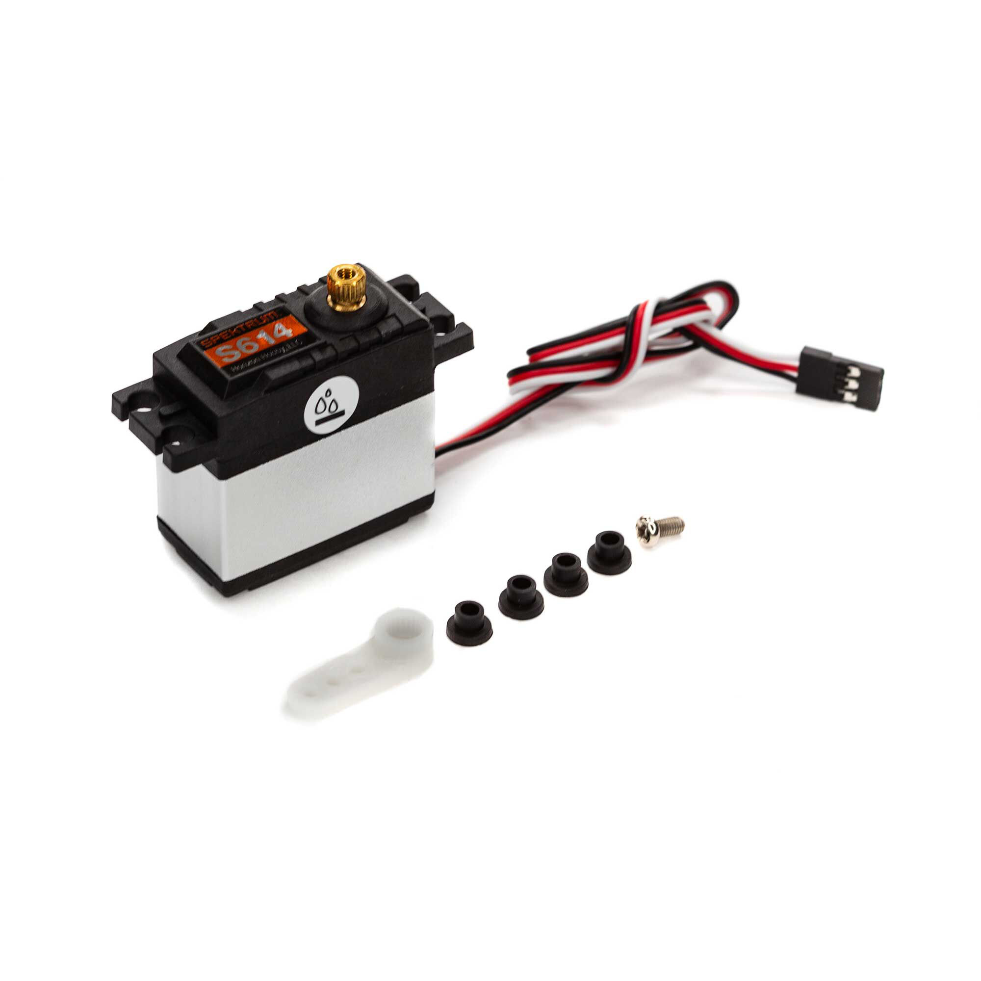 Spektrum S614 Waterproof Metal Gear Surface Servo, 23T-SPMS614