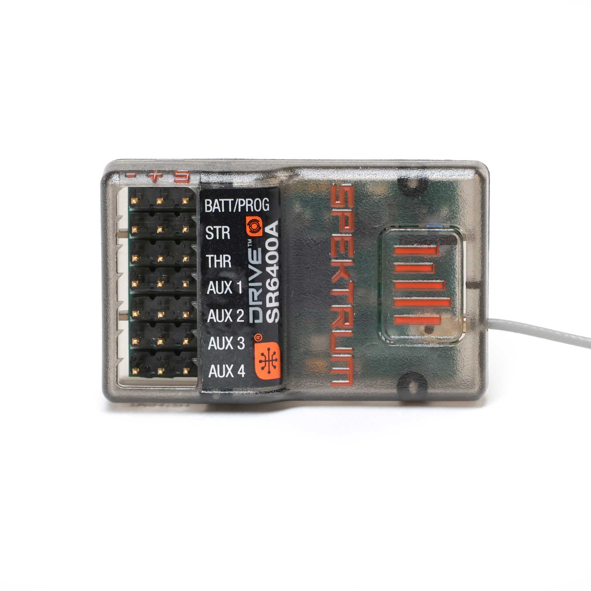 Spektrum SR6400A 6-Channel DSMR Receiver w/ DRIVE Technology: LMT 2.0-SPMSR6400A