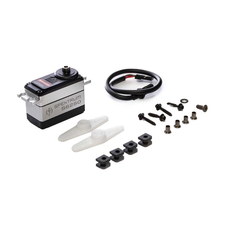 Spektrum S6250 Standard Digital HV High Torque Metal Gear Waterproof Surface Servo-SPMSS6250