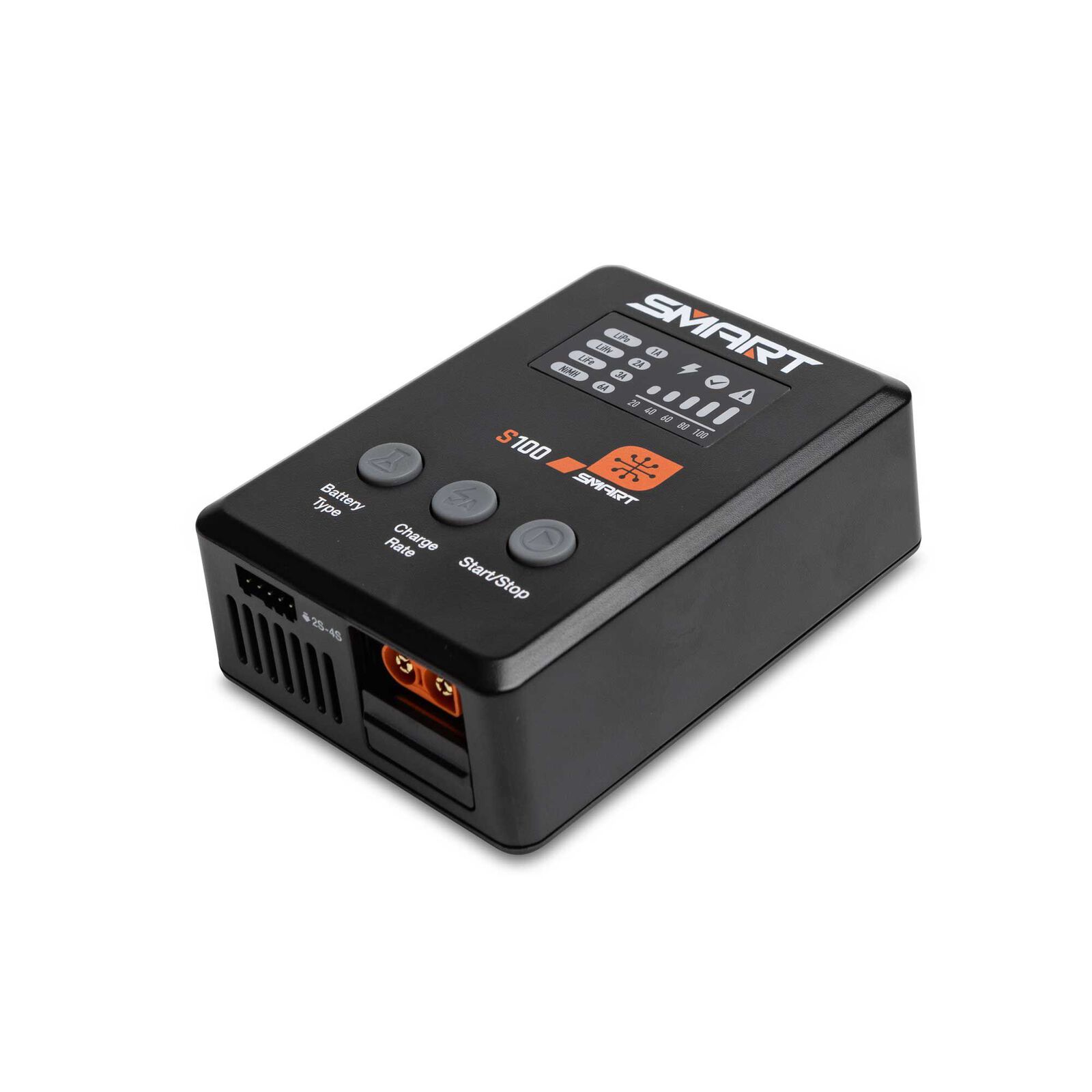 Spektrum Smart Powerstage Surface Bundle: 5000mAh 3S 50C LiPo Battery (IC3) / 100W S100 Charger-SPMX-1033
