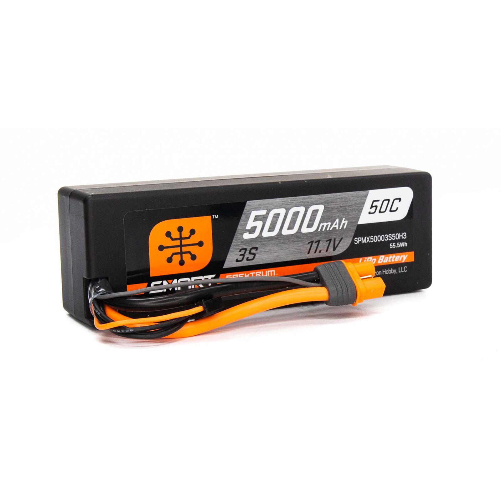 Spektrum Smart Powerstage Surface Bundle: 5000mAh 3S 50C LiPo Battery (IC3) / 100W S100 Charger-SPMX-1033
