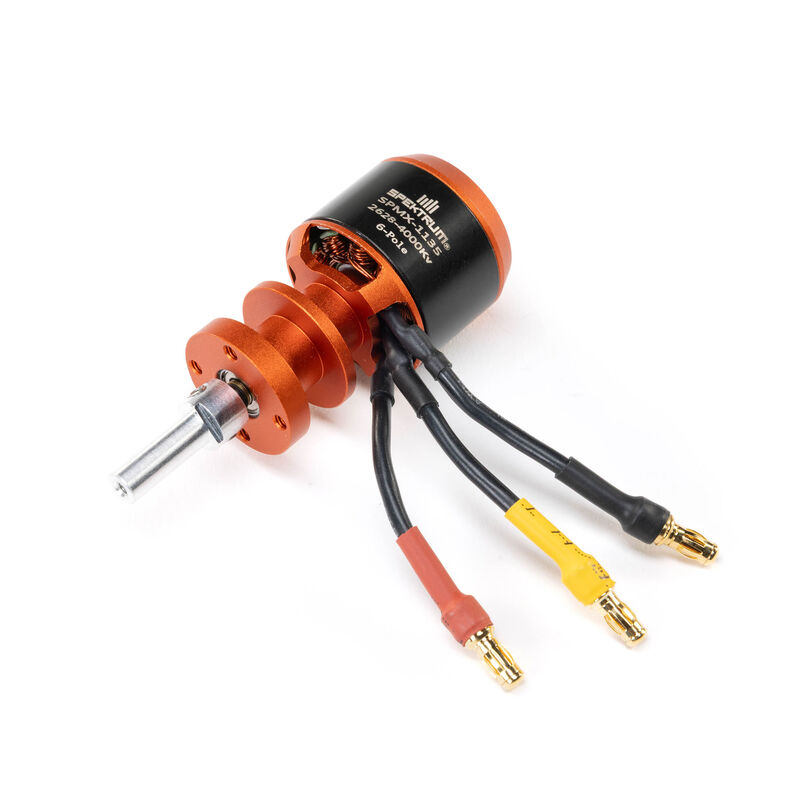 Spektrum 2628-4000Kv 6-Pole Brushless Outrunner Motor-SPMX-1135