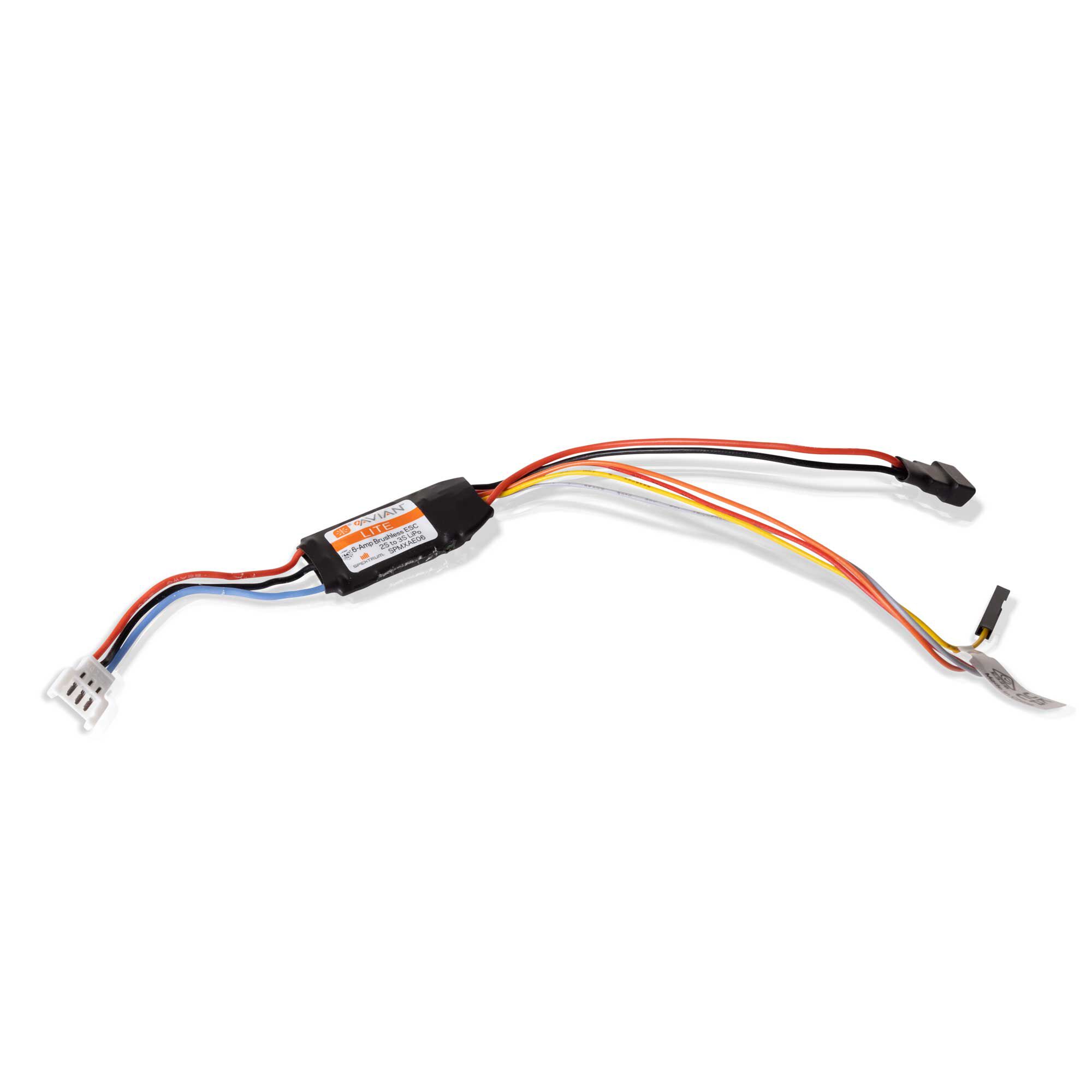 Avian 6-Amp Smart Lite BL ESC 2S-3S UMX 3-Pin-SPMXAE06