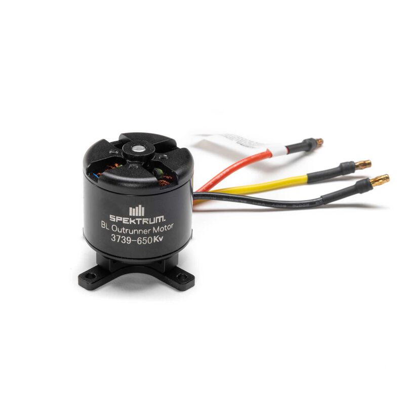 Spektrum Brushless Motor: 3730-650Kv 14-Pole-SPMXAM1300