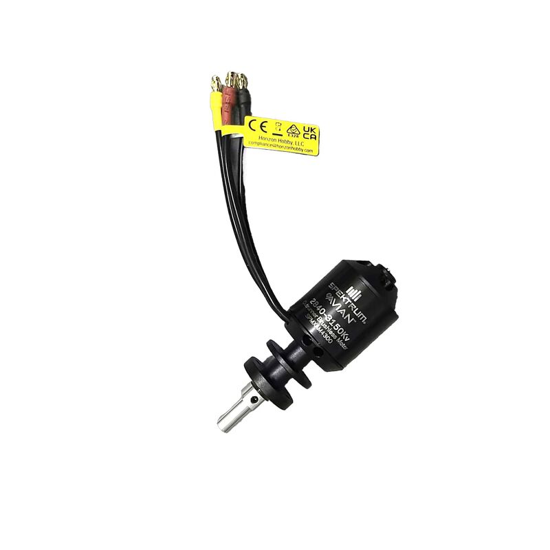Spektrum Brushless Motor 2840-3150Kv 6-Pole: Viper 64mm EDF Jet-SPMXAM4300