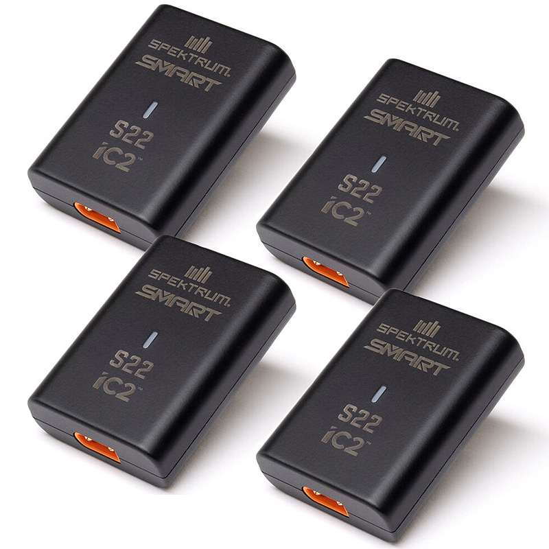 Spektrum S22 G2 USB-C G2 2S & 3S LiPo 20W Smart Charger: IC2-SPMXC0060