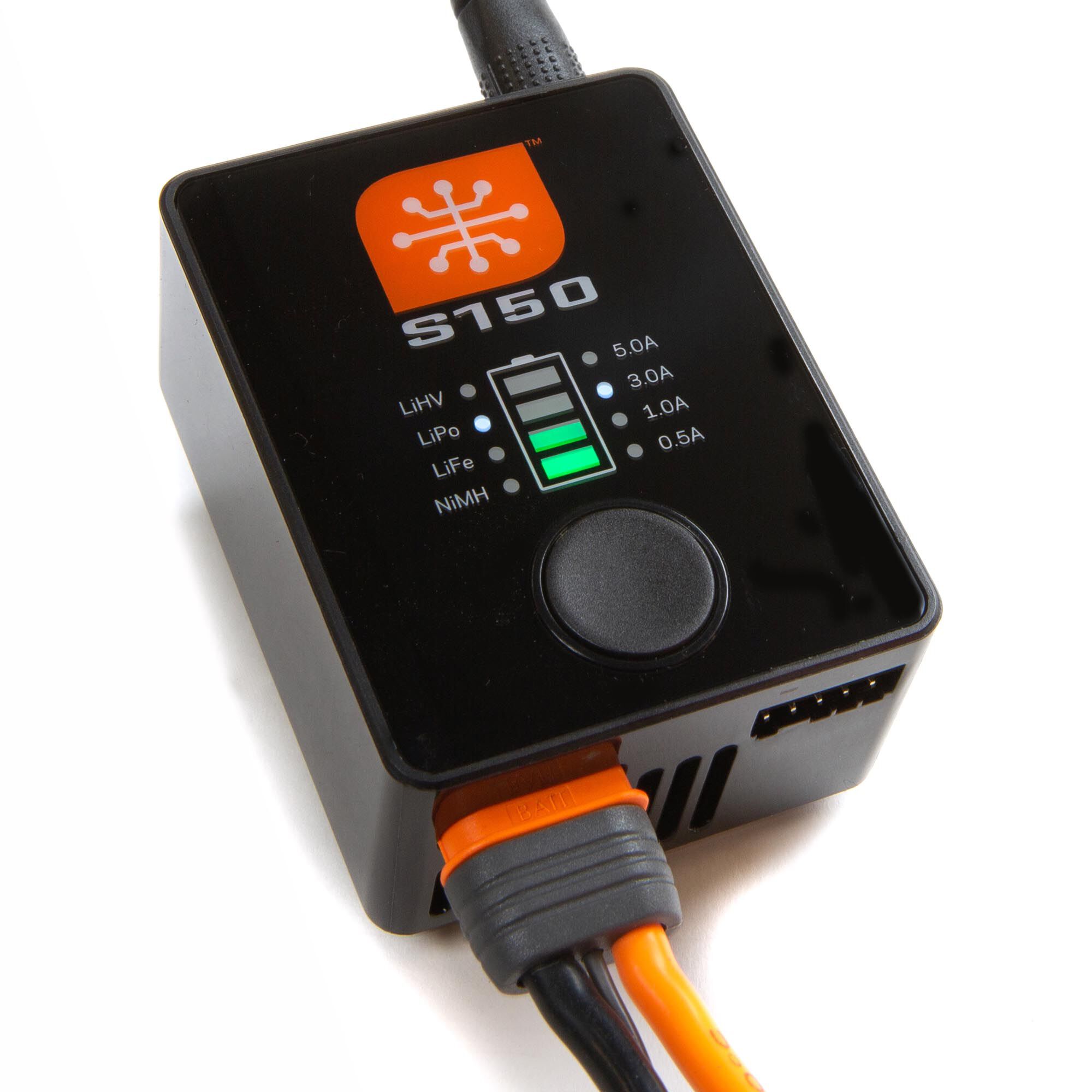Spektrum S150 AC/DC Smart Charger Intl, 1x50W-SPMXC1070I