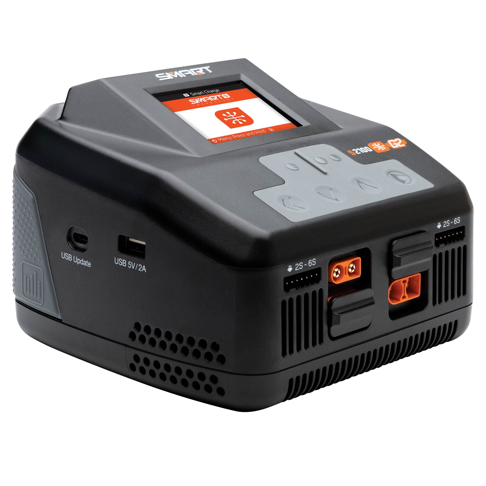 Spektrum S2100 G2 2x100W AC Smart Charger (EU Cord)-SPMXC2000I
