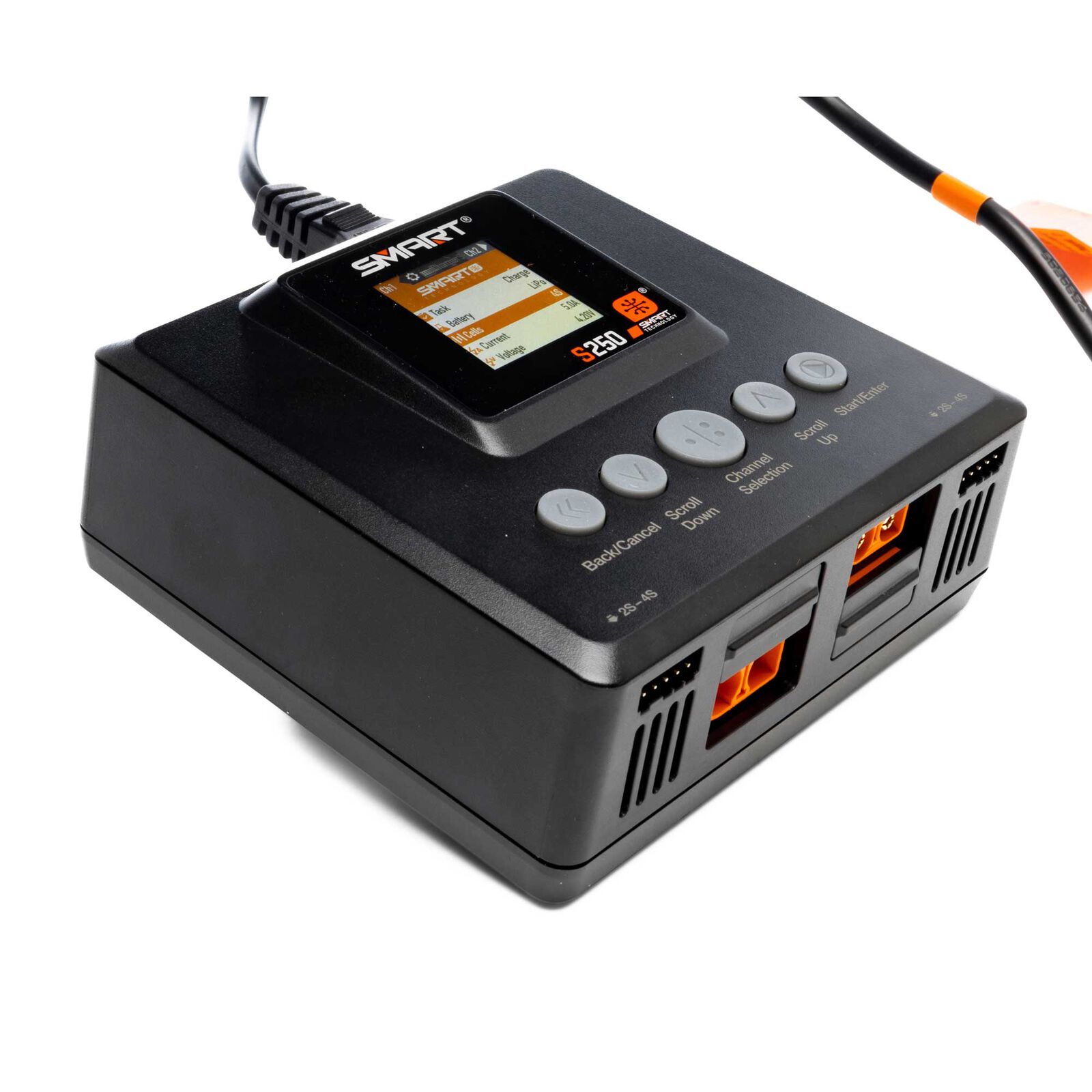 Spektrum Smart Powerstage Air Bundle: G2 2200mAh 4S 50C LiPo IC3 & S250 Charger-SPMXPSA500